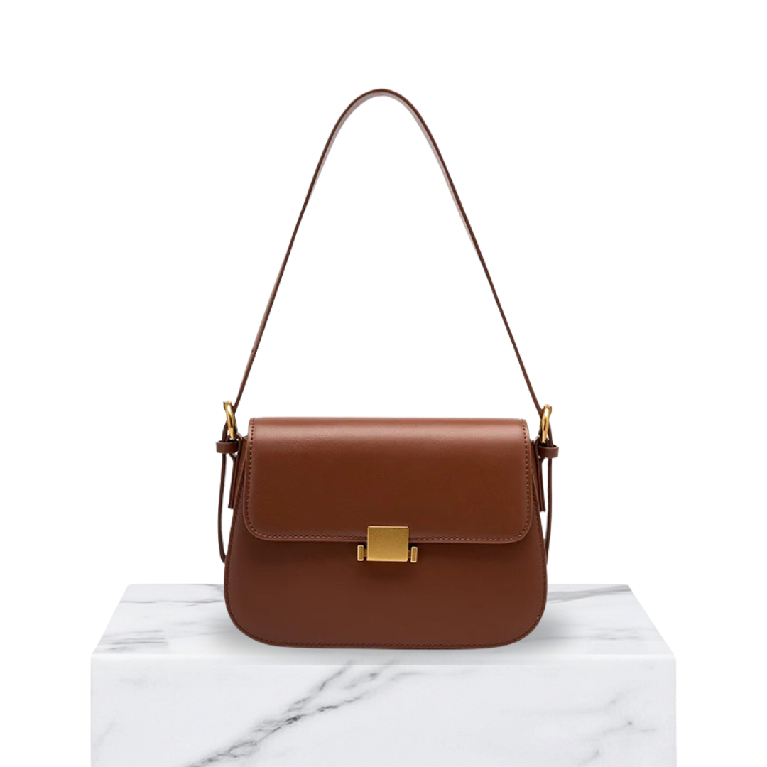 Irene – Elegant Minimalist Leather Shoulder Bag