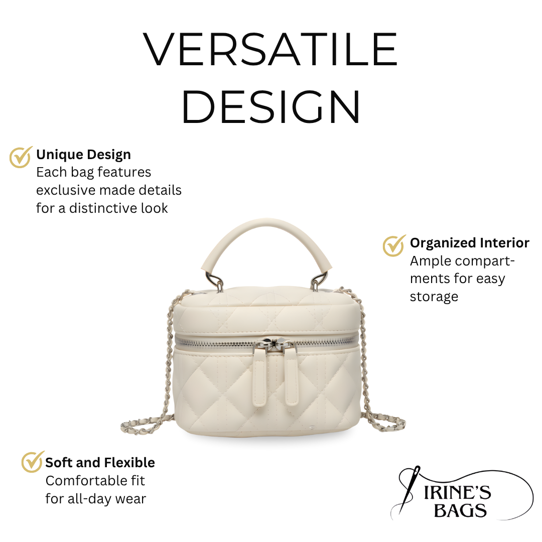 Irene – Sophisticated Mini Leather Shoulder Bag