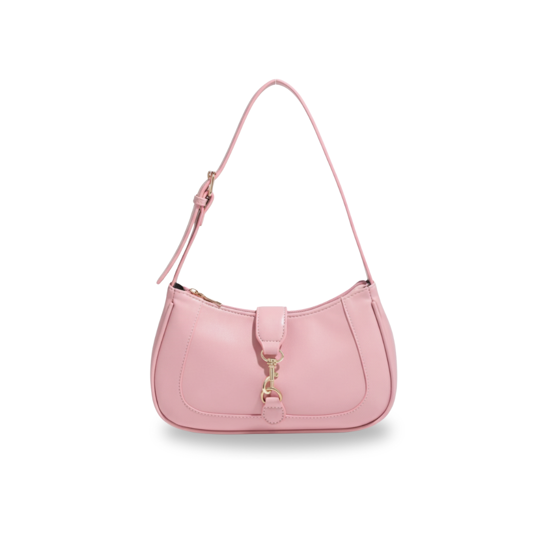 Irene – Premium Leather Minimalist Crescent-Shaped Shoulder Bag