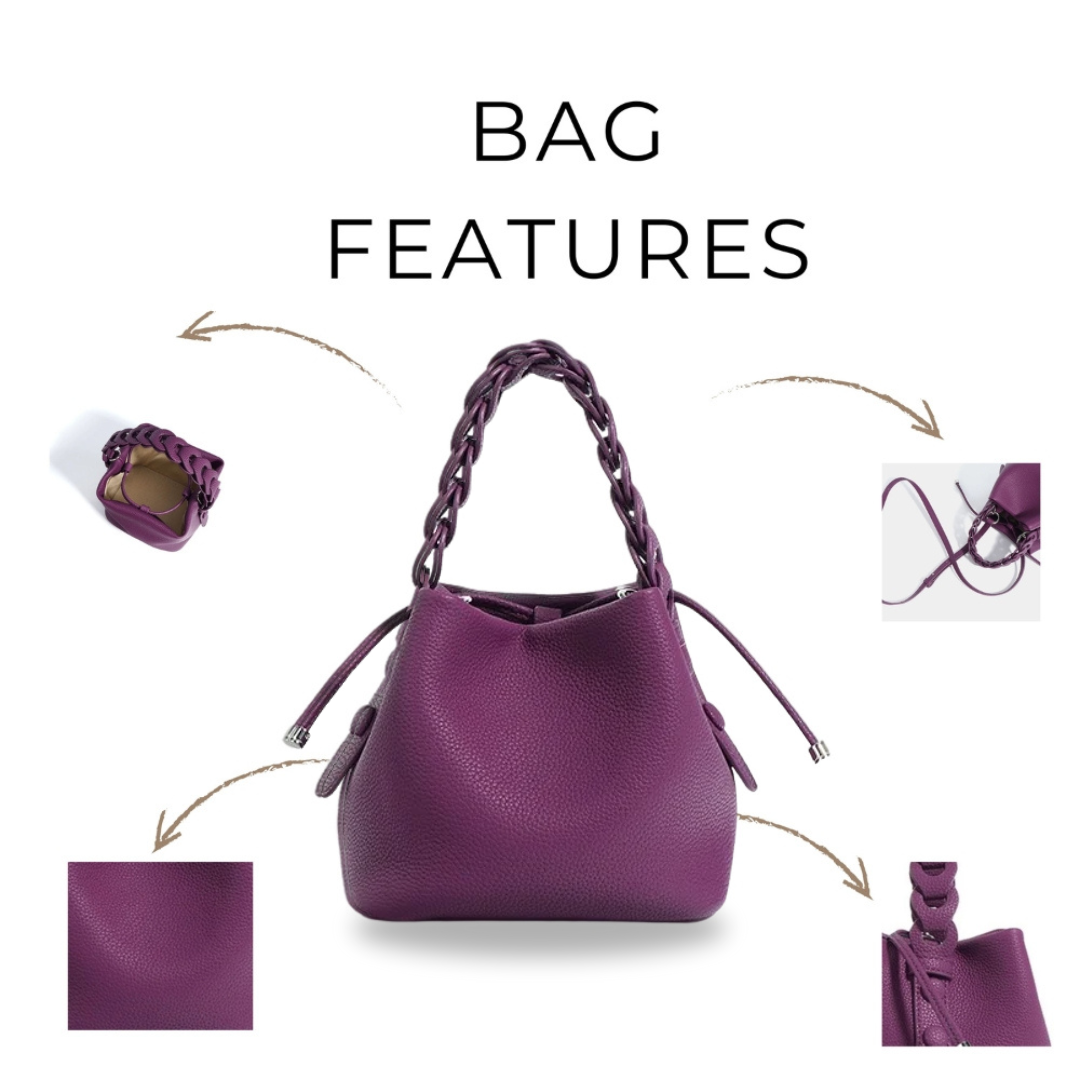 Irene – Stylish & Practical Premium Leather Handheld Bag