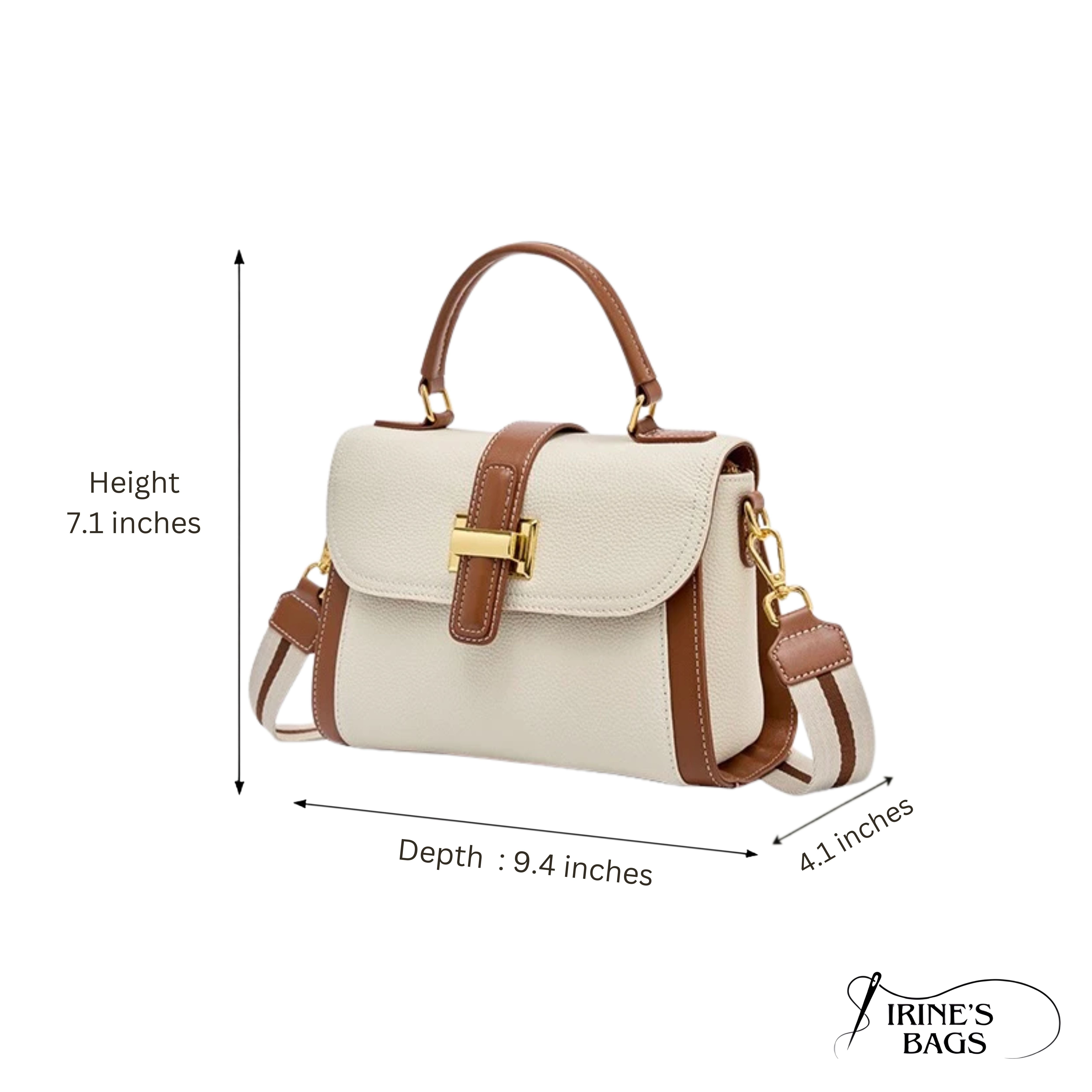 Irene – Structured Minimalist Top Handle Bag