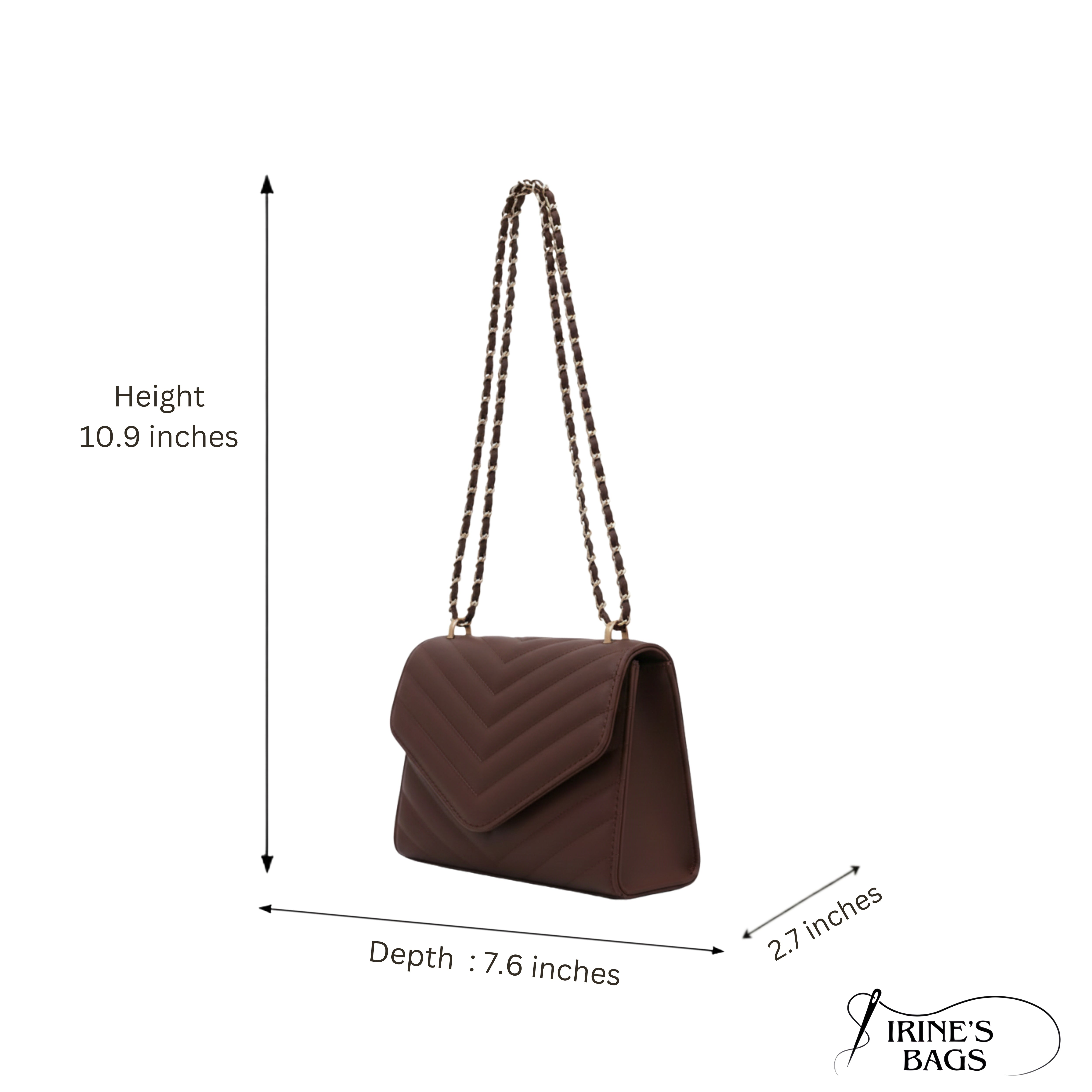 Irene – Classic Design Mini Chain Flap Bag