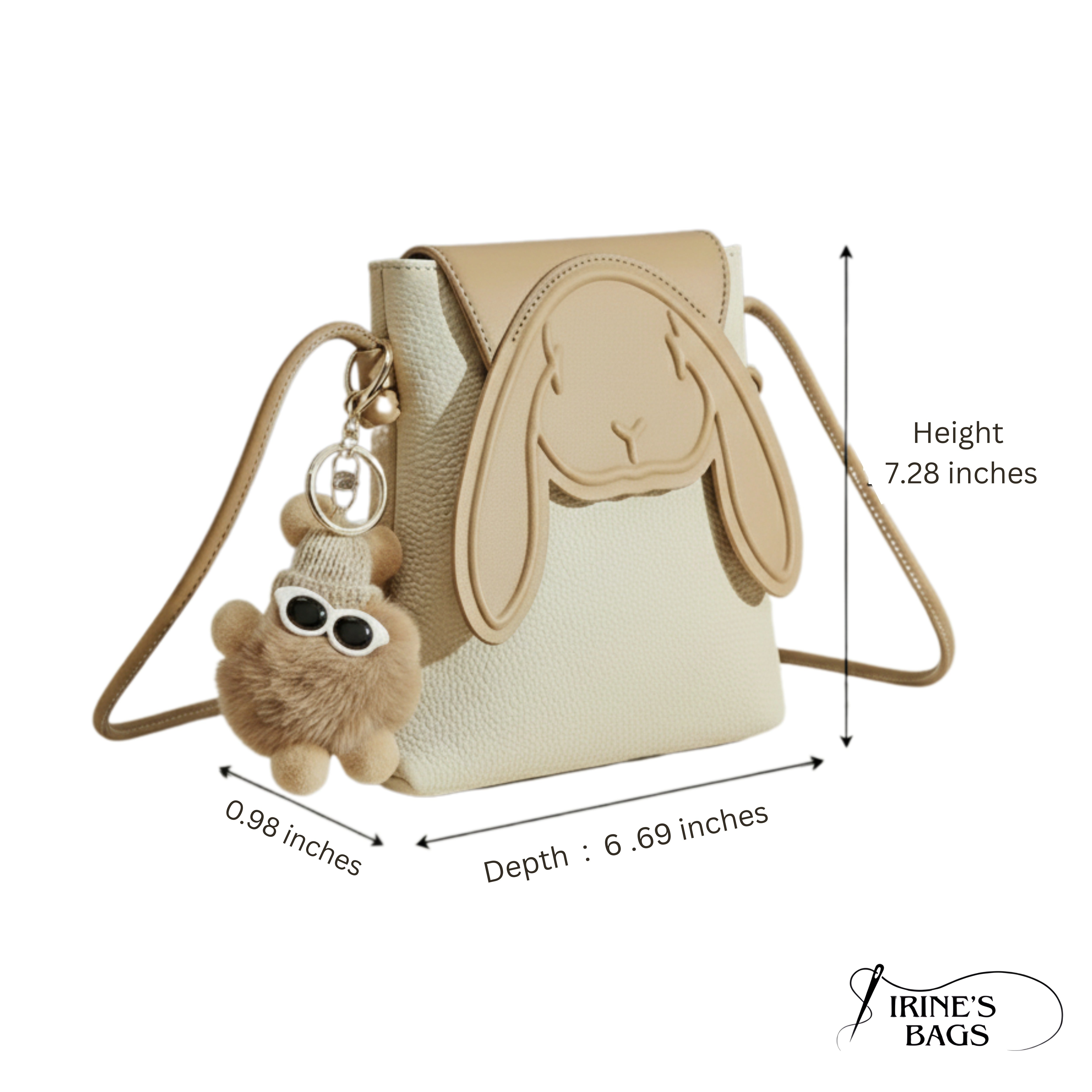 Irene – Genuine Leather Crossbody Phone Bag