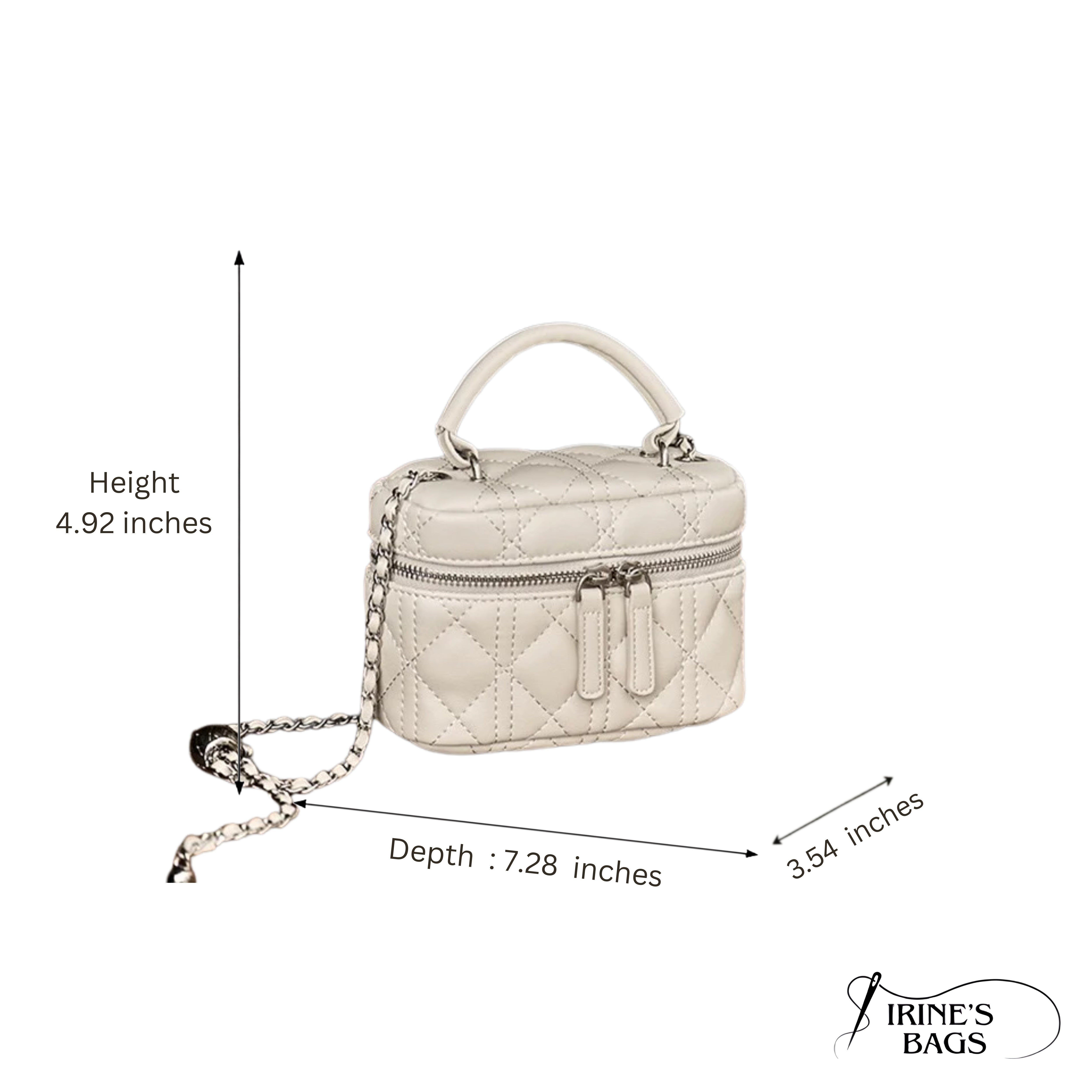 Irene – Sophisticated Genuine Leather Mini Shoulder Bag
