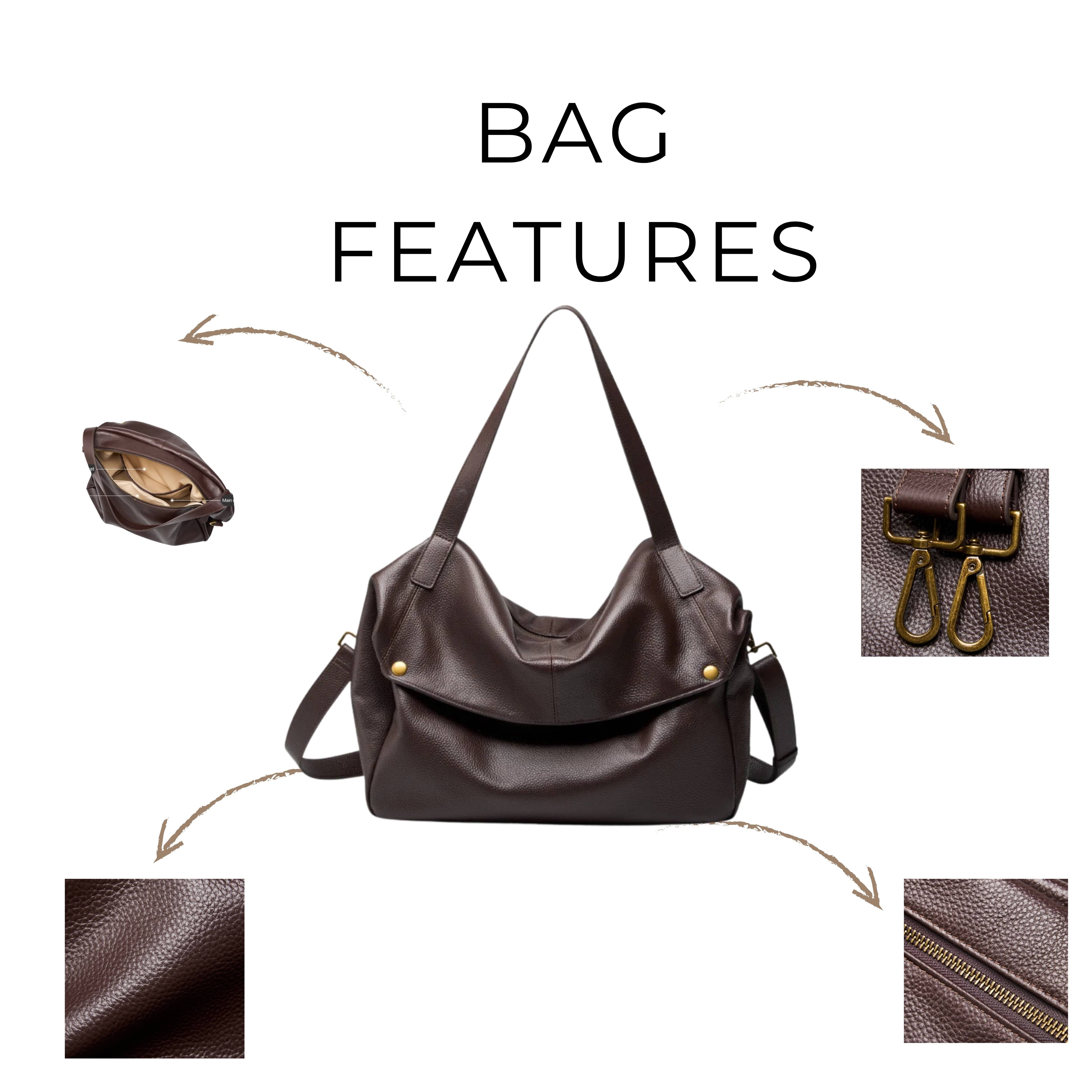 Irene – Soft & Durable Leather Tote Bag