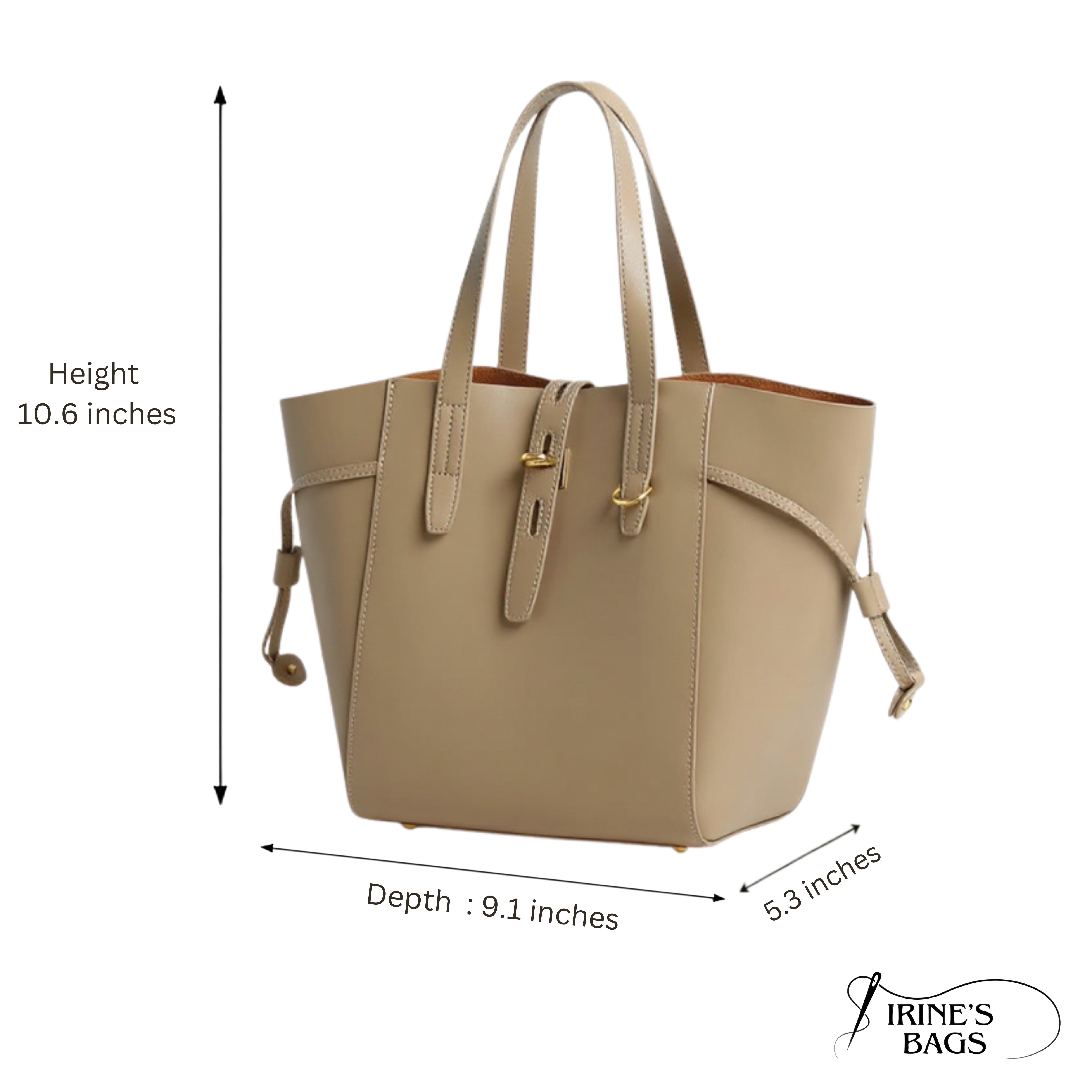 Irene – Versatile Genuine Leather Tote