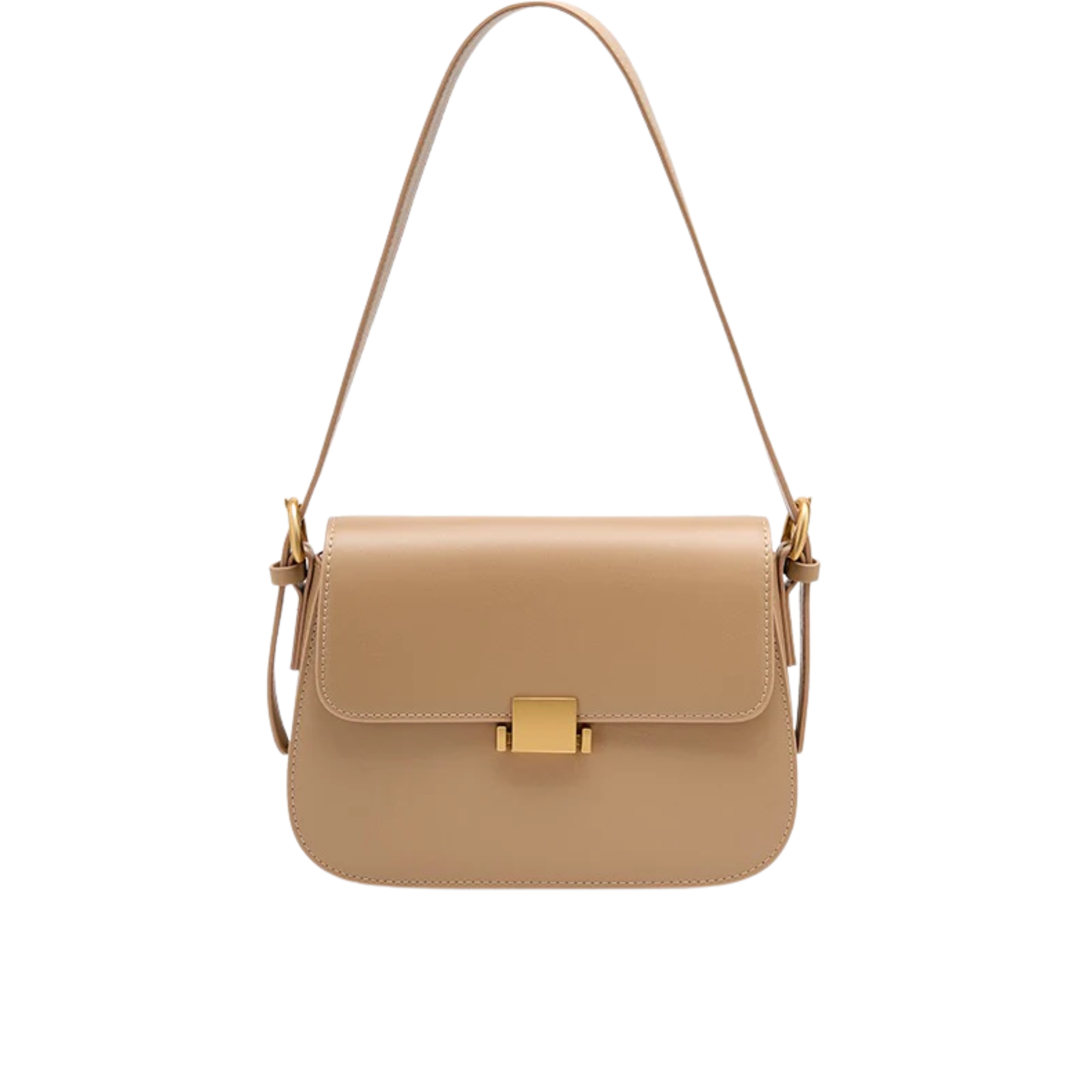 Irene – Elegant Minimalist Genuine Leather Shoulder Bag