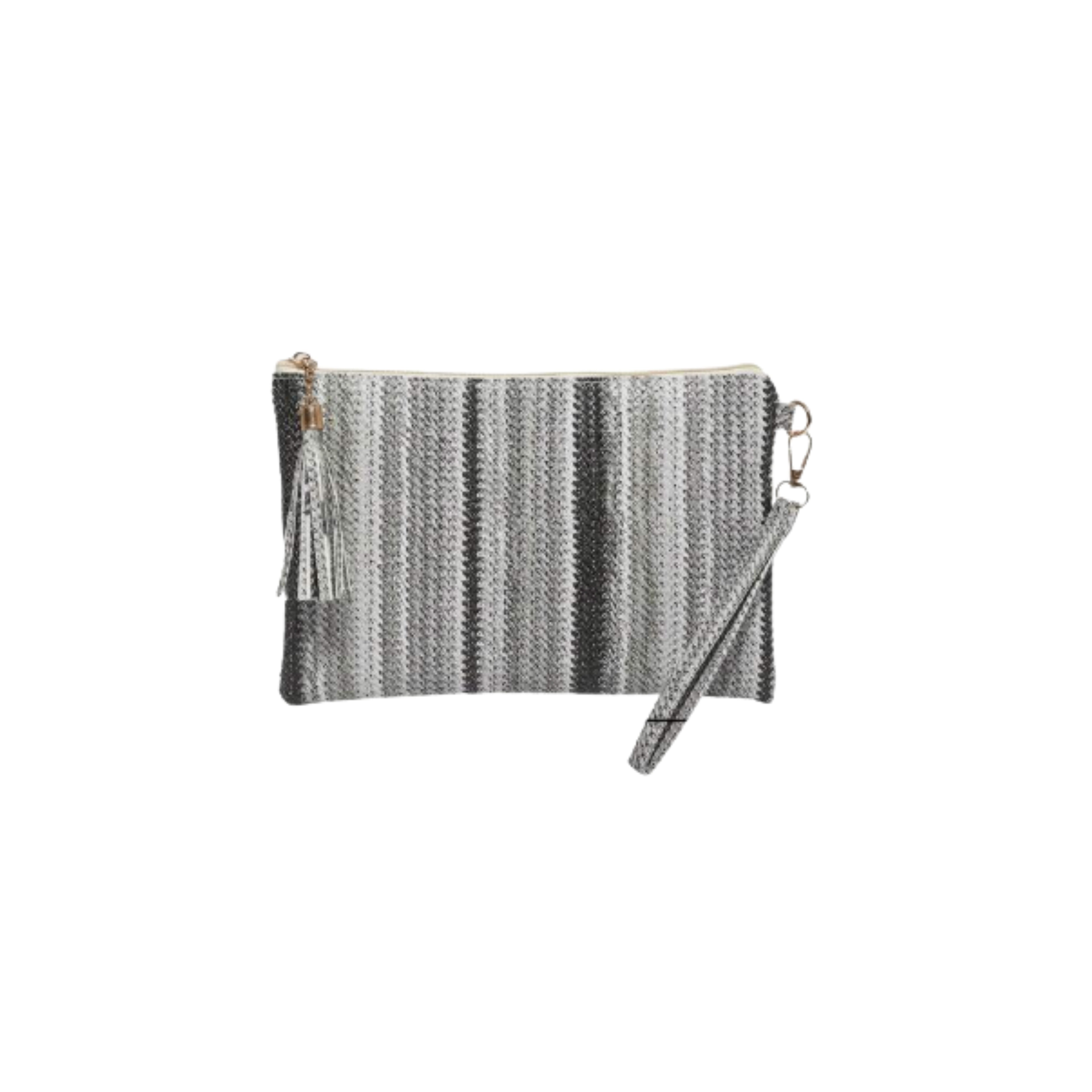 Irene – Retro Chic Embossed Wristlet Bag