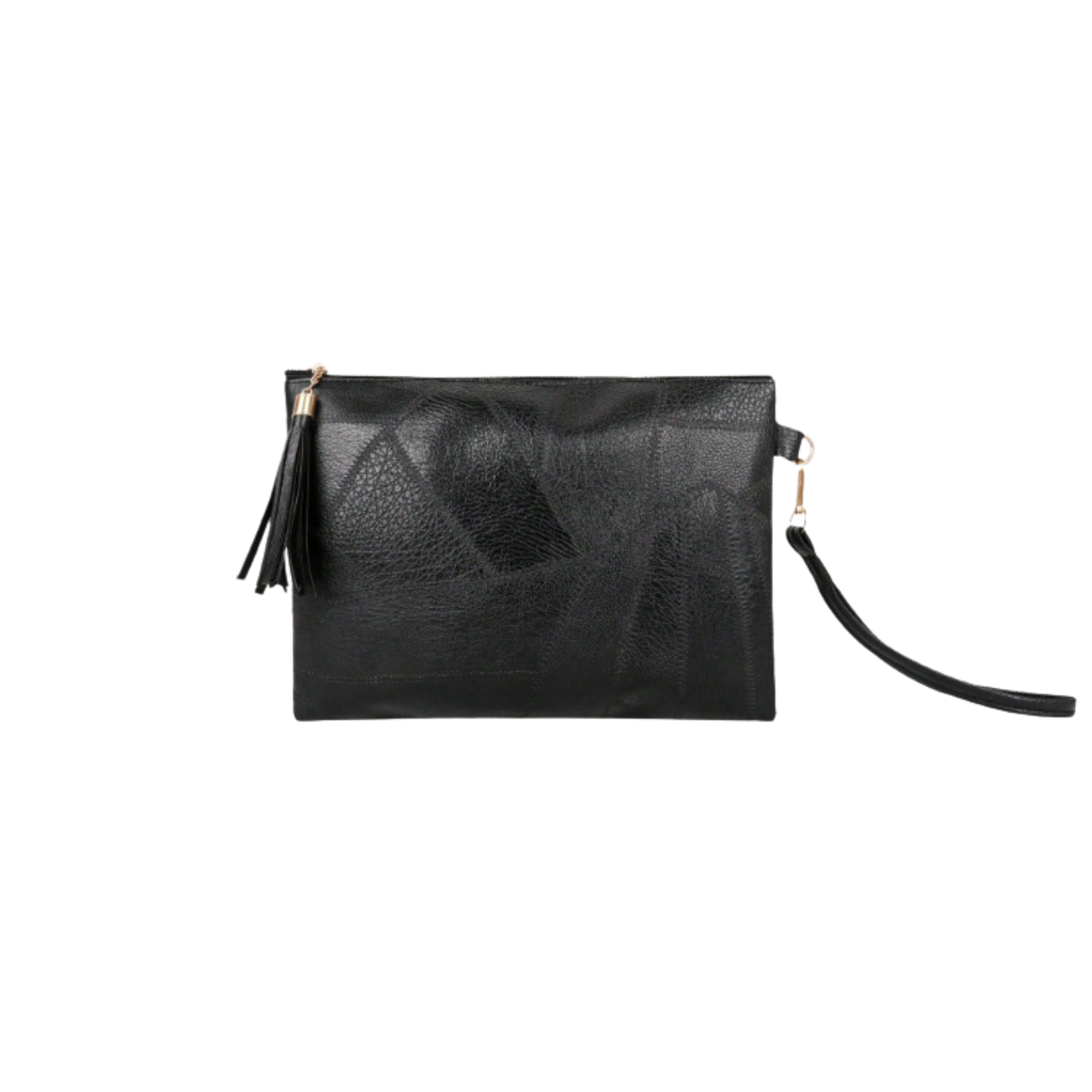 Irene – Retro Chic Embossed Wristlet Bag