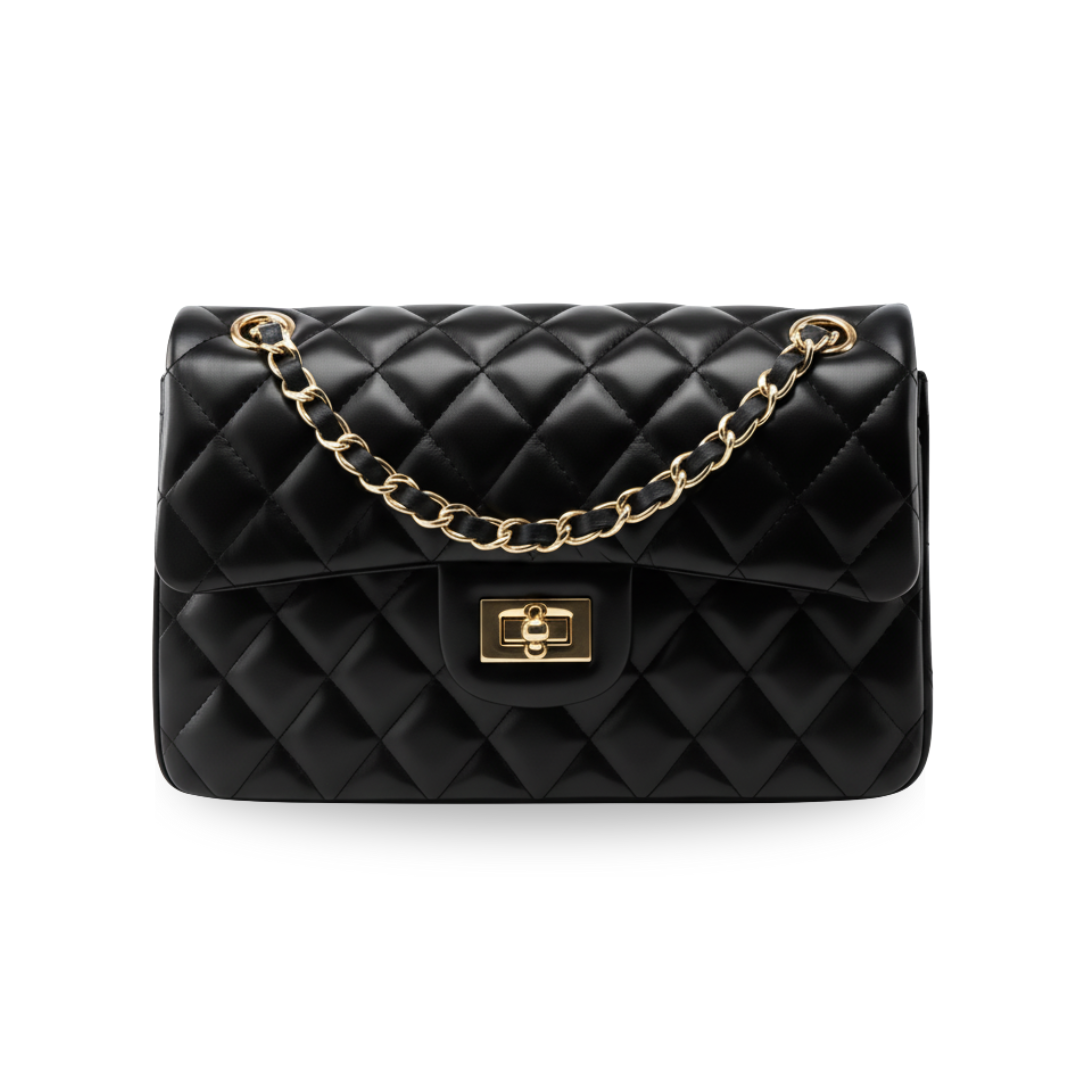 Irene – Stylish & Durable Leather Quilted Shoulder Bag