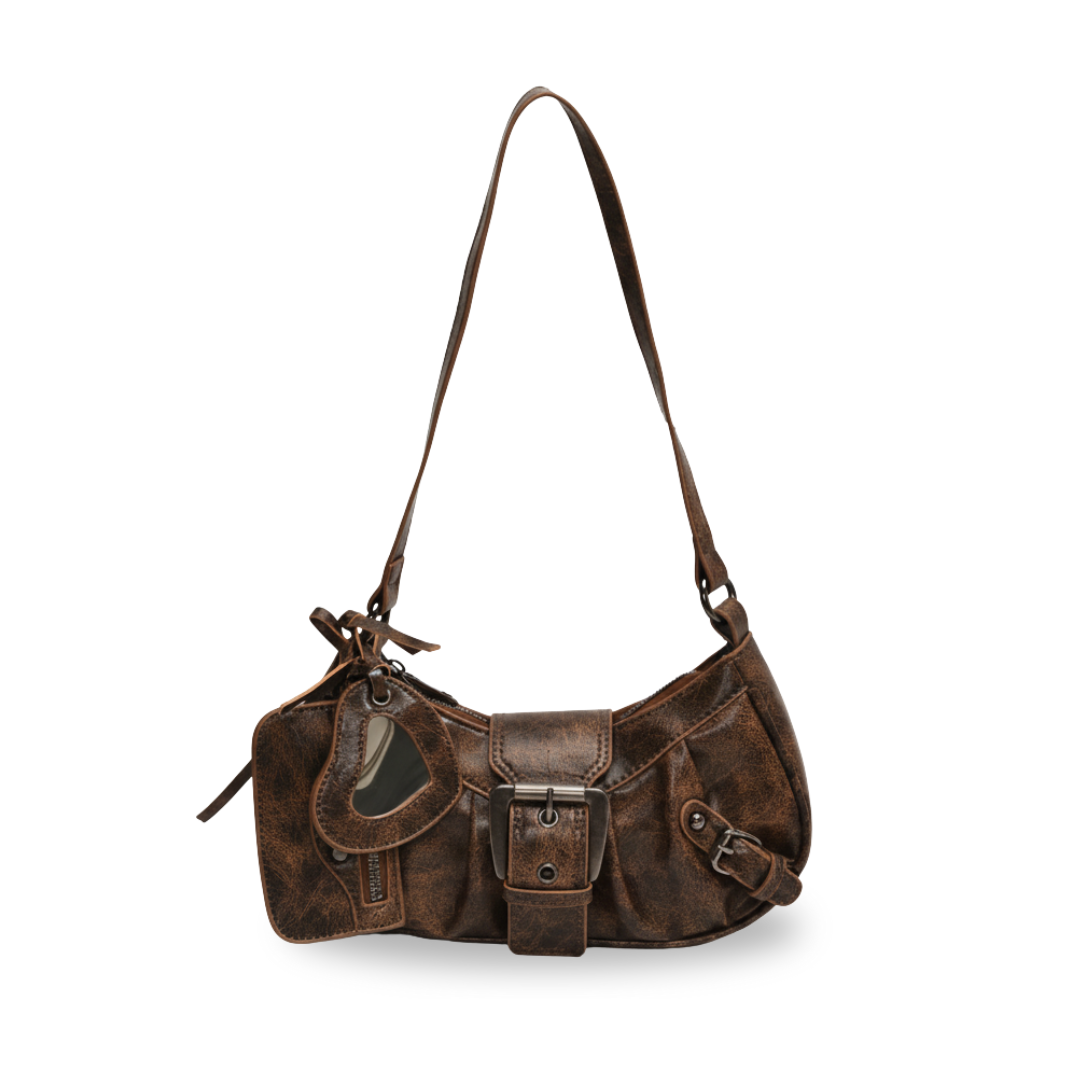 Irene – Festival-Ready Gothic Leather Shoulder Bag