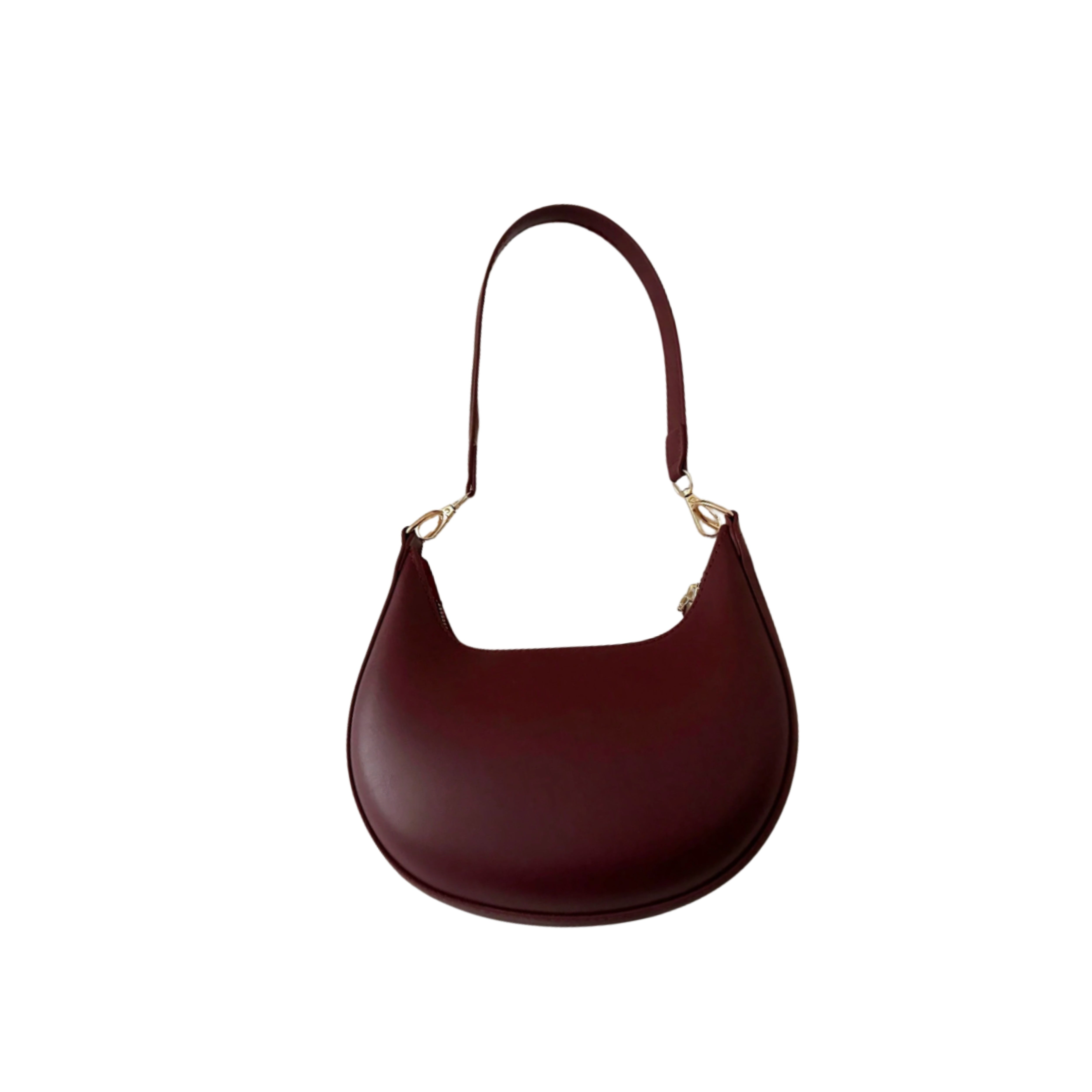 Irene – Minimalist & Chic Crescent PU Leather Shoulder Bag
