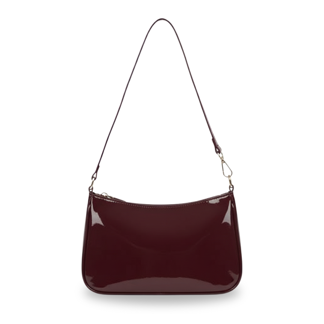 Irene – Lightweight Minimalist Leather Shoulder Bag for Women & Teens