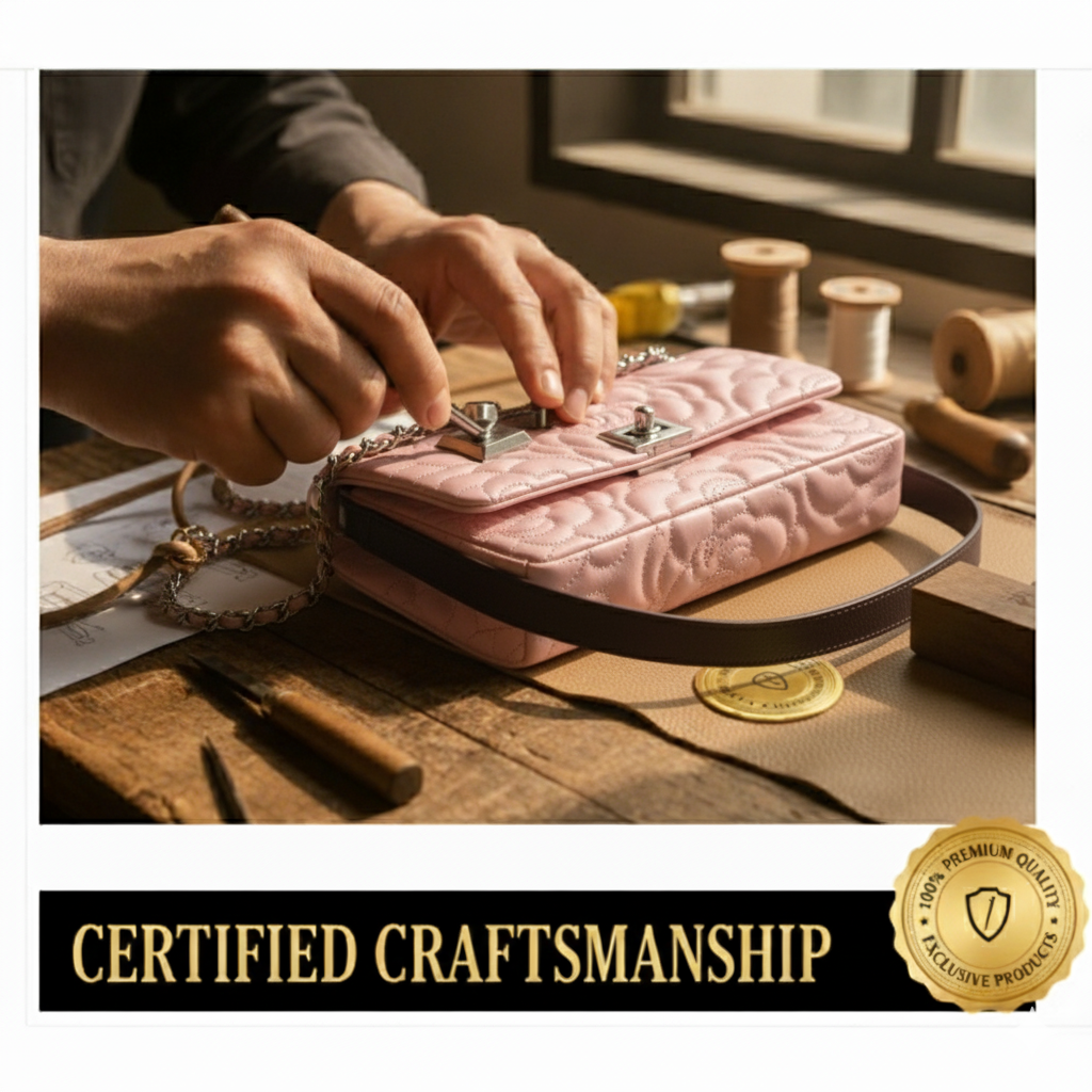 Irene – Soft Sheepskin Quilted Chain Crossbody Bag