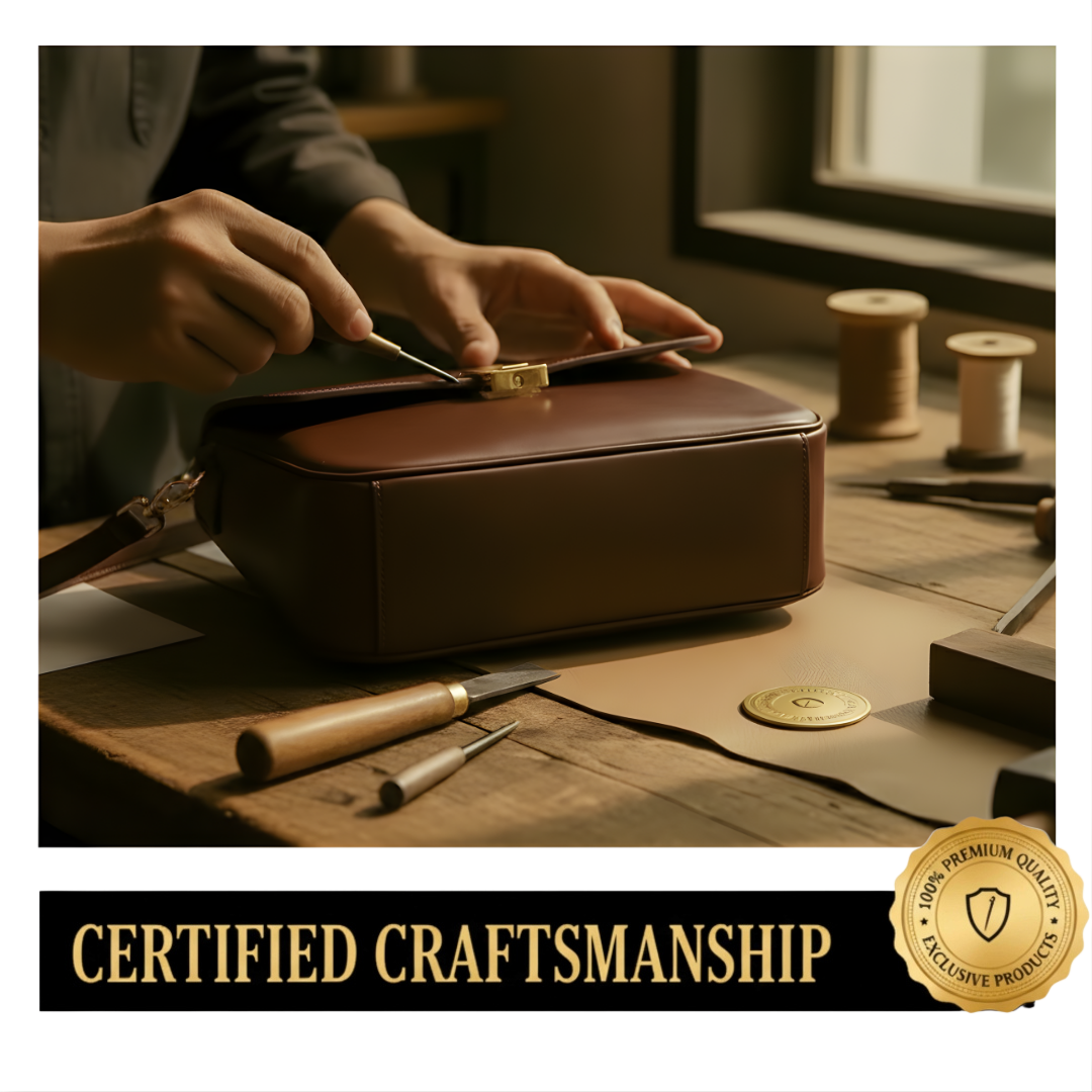 Irene – Premium Leather Functional & Stylish Commuter Crossbody Bag