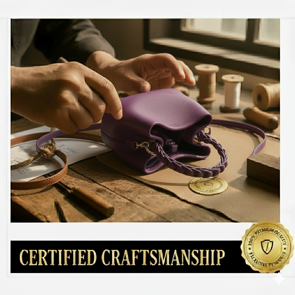 Irene – Stylish & Practical Leather Handheld Bag