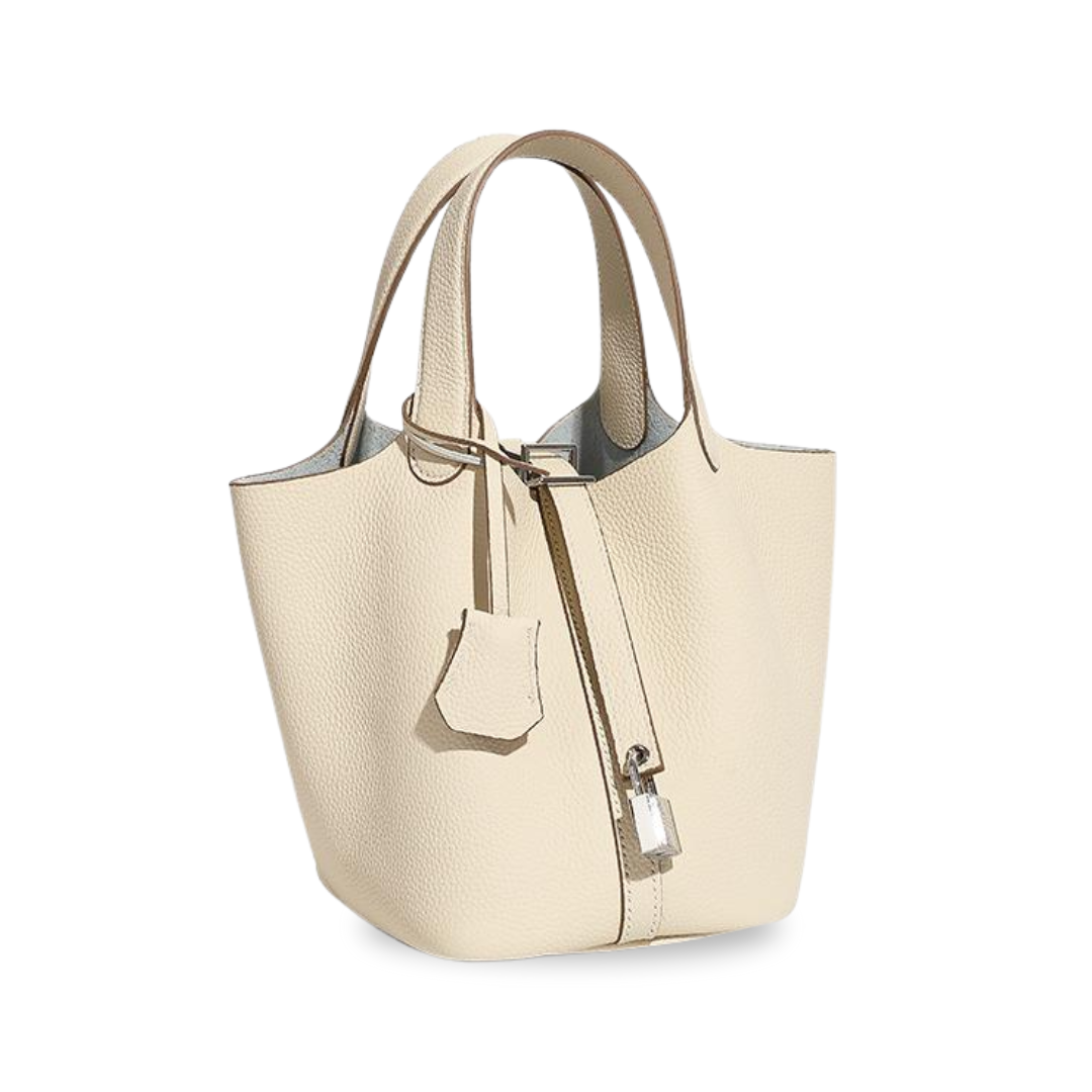 Irene – Lightweight Stylish Leather Bucket Bag