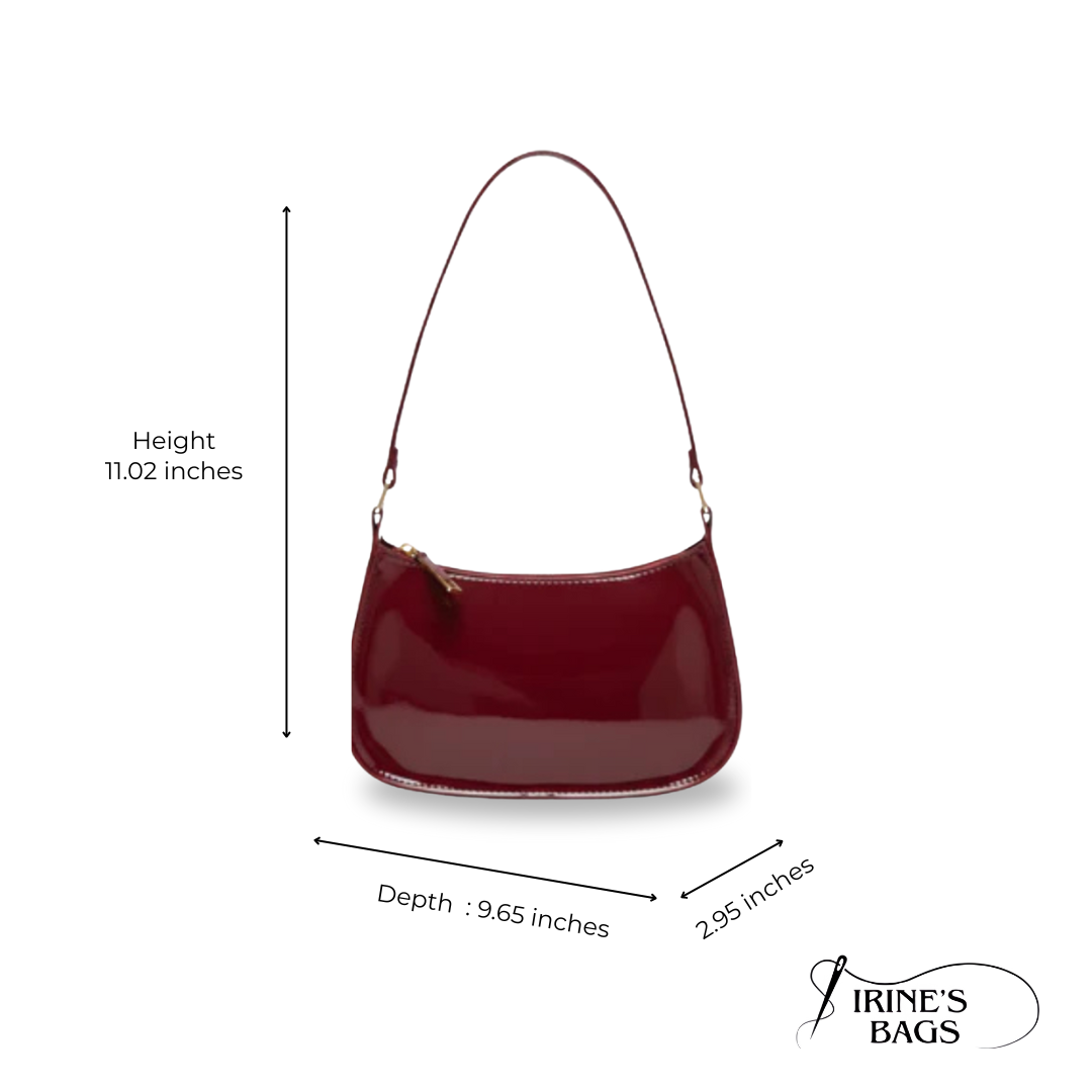 Irene – Premium Leather Minimalist Shoulder Bag
