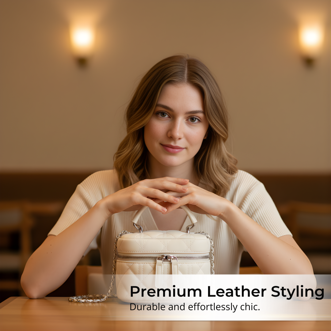 Irene – Sophisticated Mini Leather Shoulder Bag
