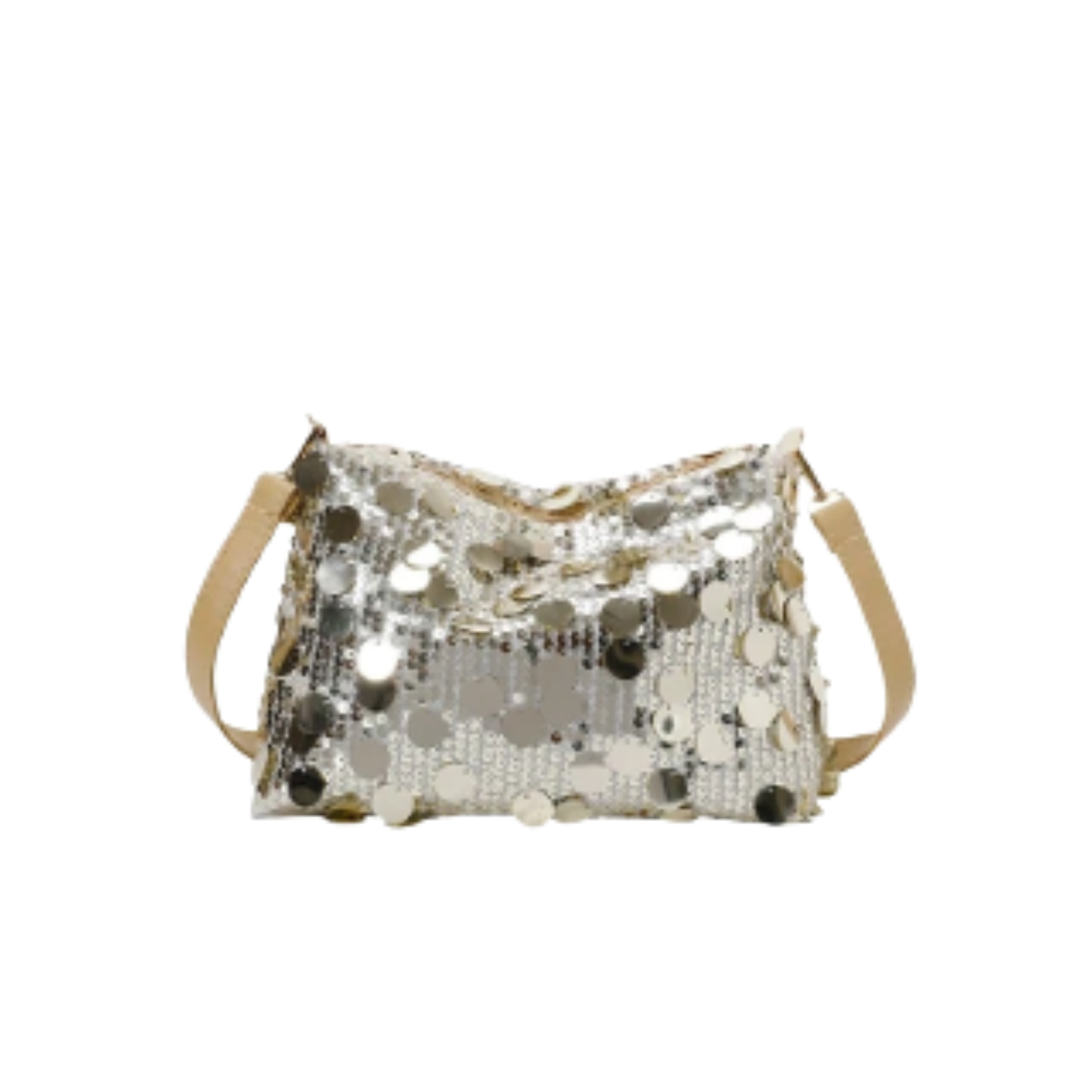 Irene – Gold-Tone Design Mini Shoulder Bag