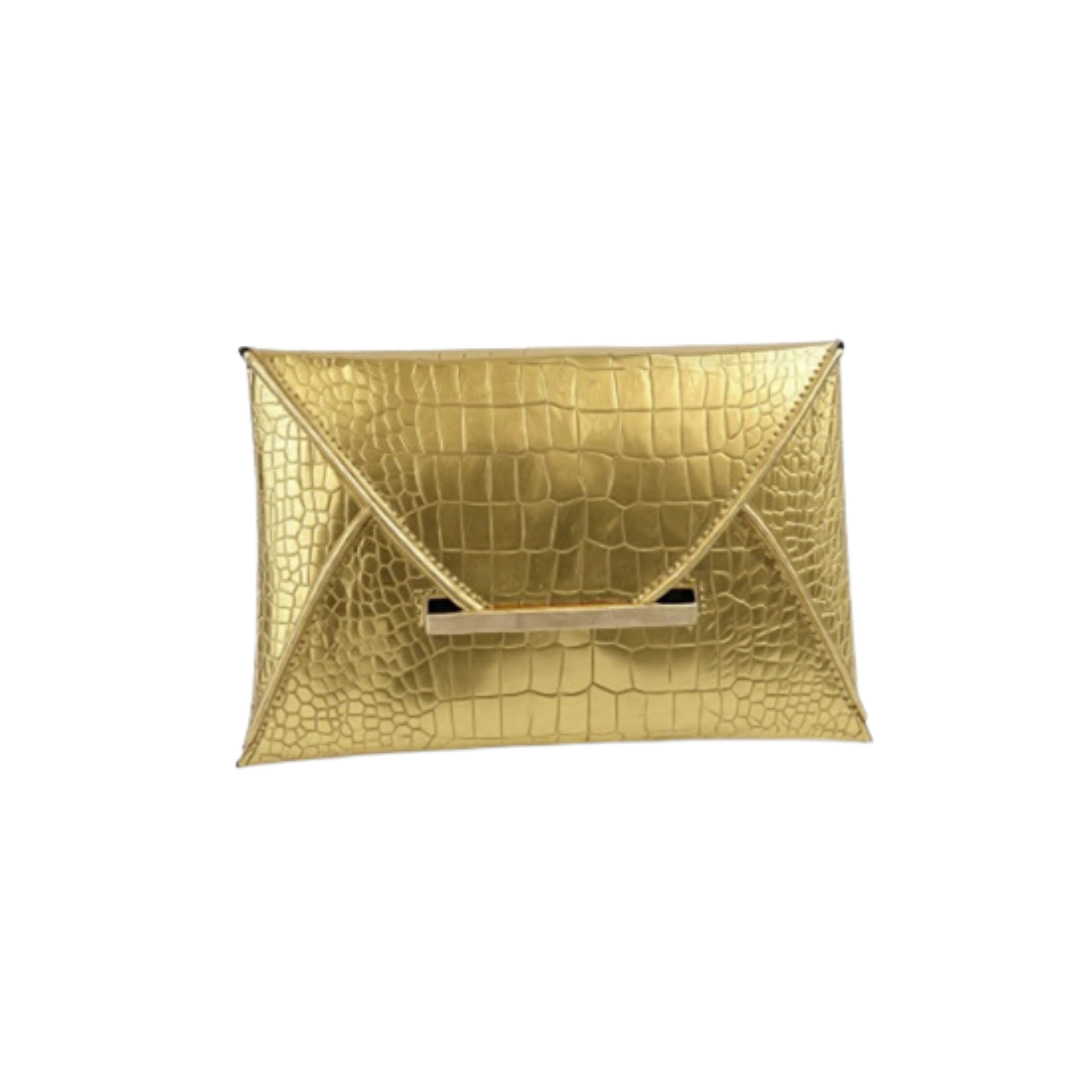 Irene – Elegant Crocodile Print PU Clutch