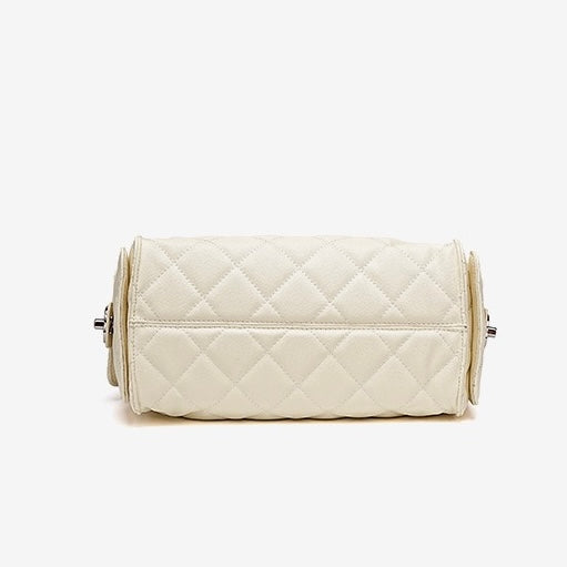 Irene – Genuine Leather Caviar Pattern Shoulder & Crossbody Bag
