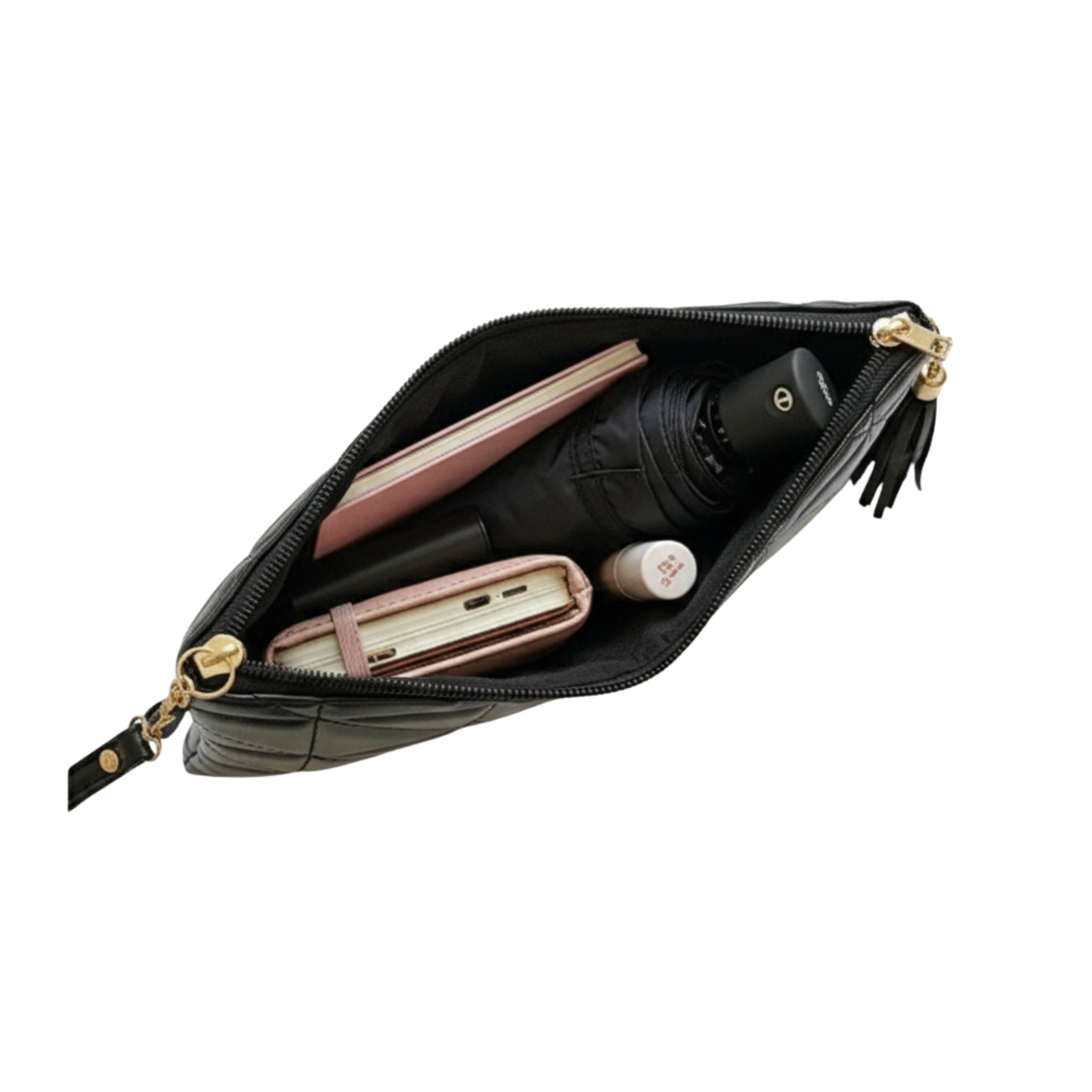 Irene – Retro Chic Embossed Wristlet Bag