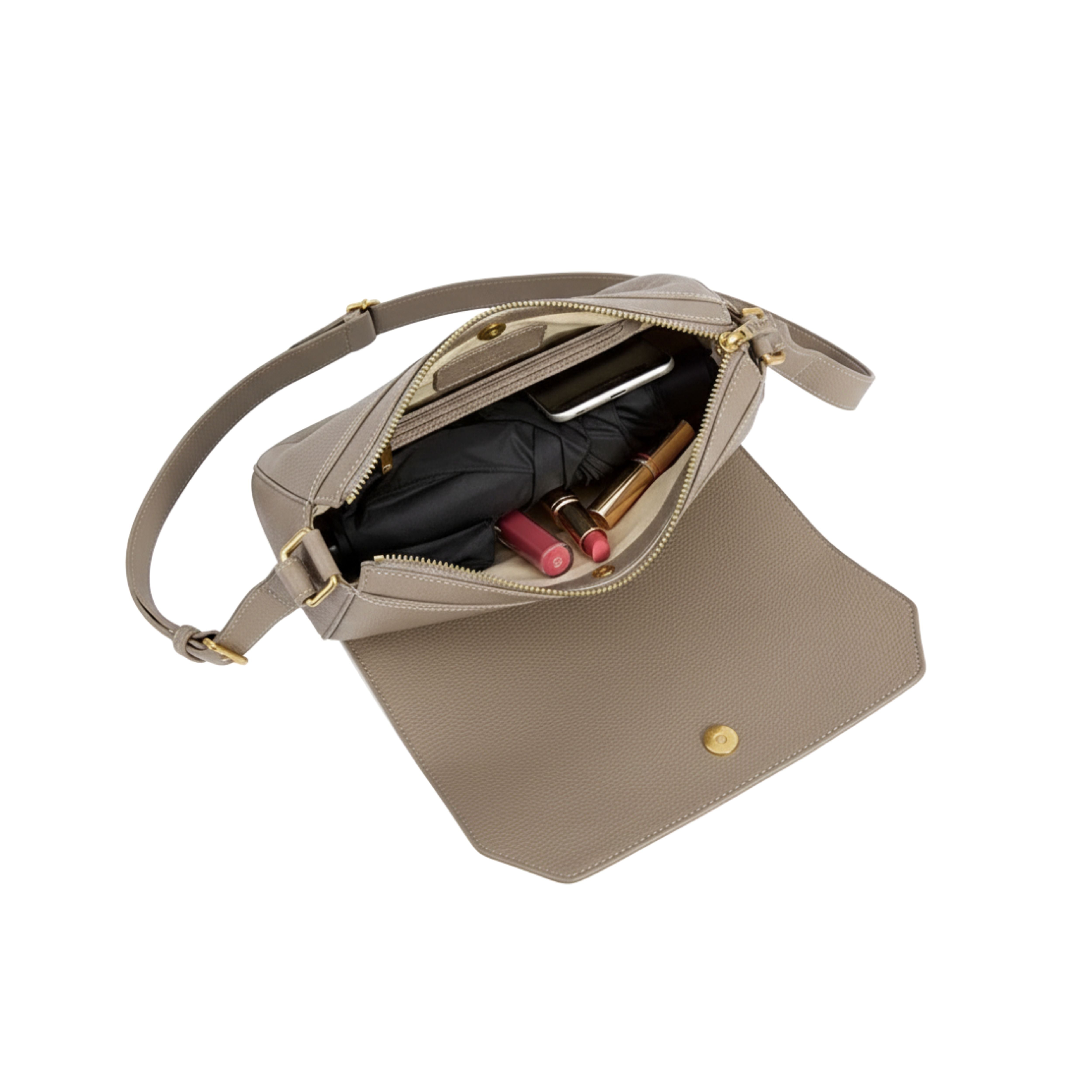 Irene – Sleek & Versatile Leather Shoulder Bag