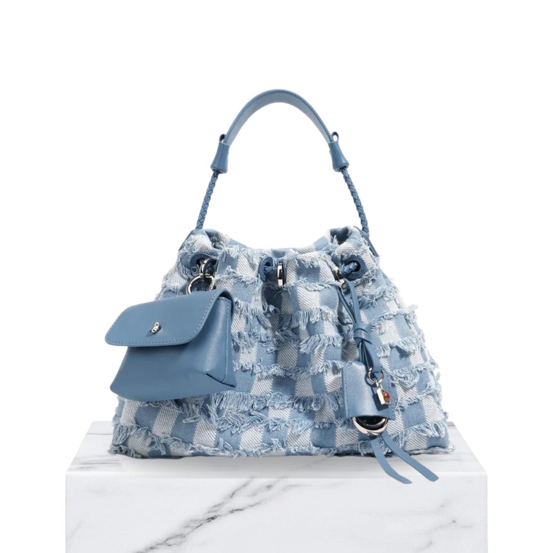 Irene – Stylish & Practical Premium Denim Bucket Bag