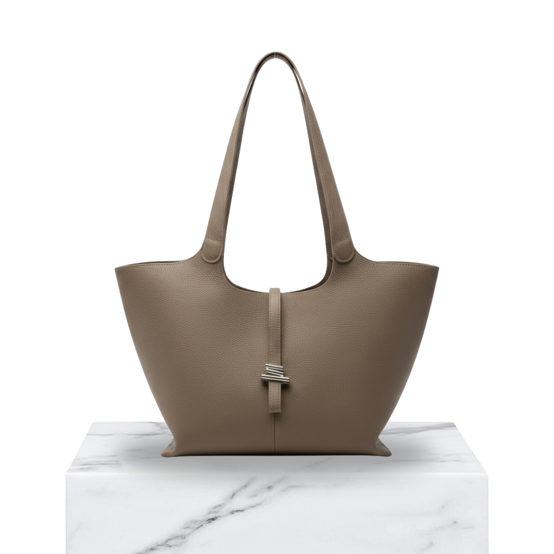 Irene – Elegant & Functional Genuine Leather Office Tote