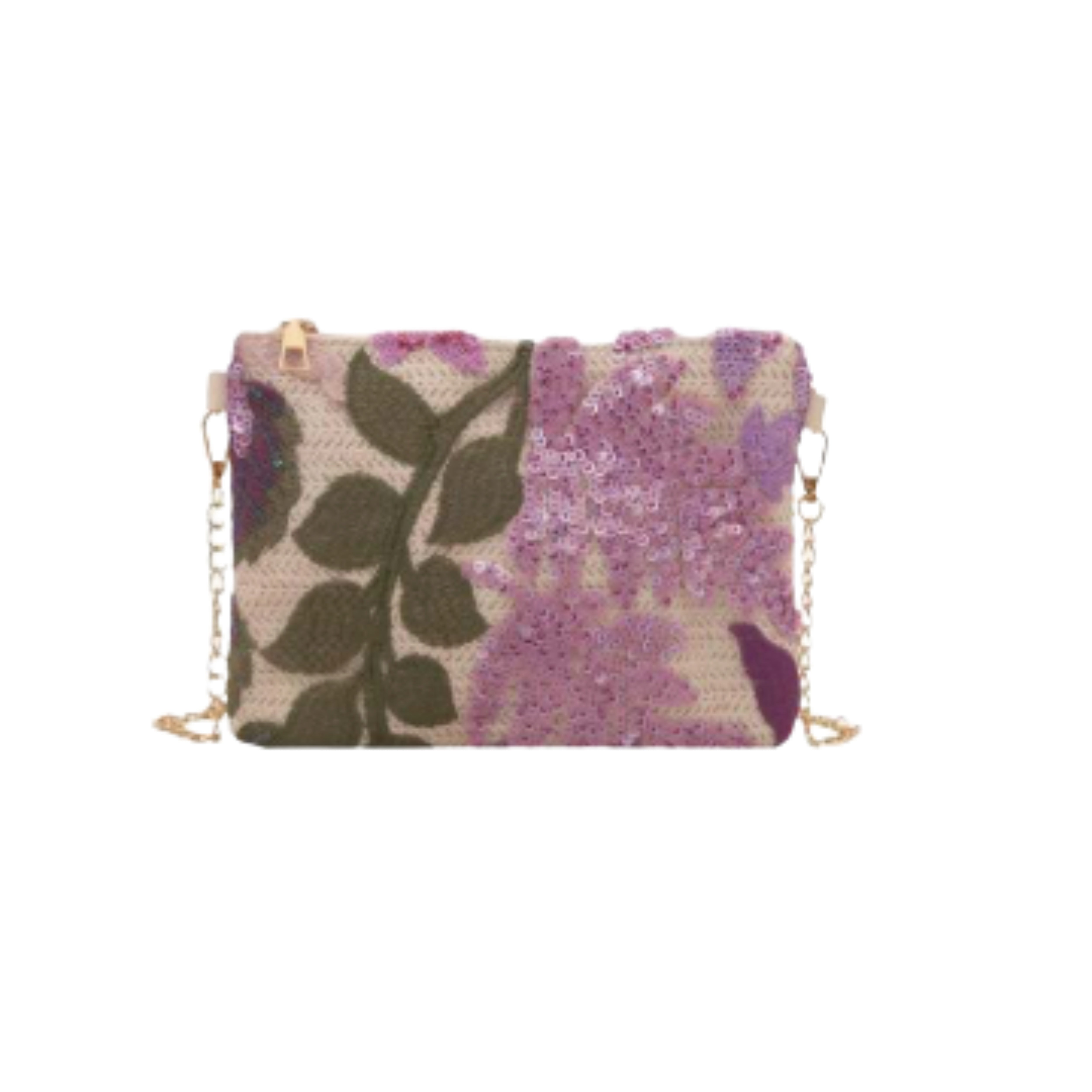 Irene – Elegant Crocodile Print PU Clutch