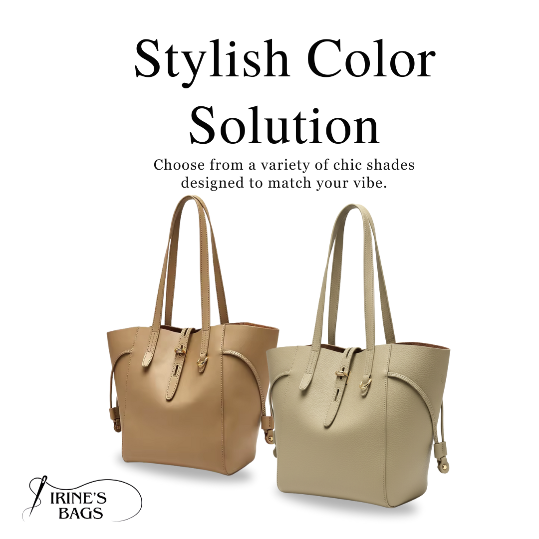Irene – Versatile Premium Leather Tote Bag