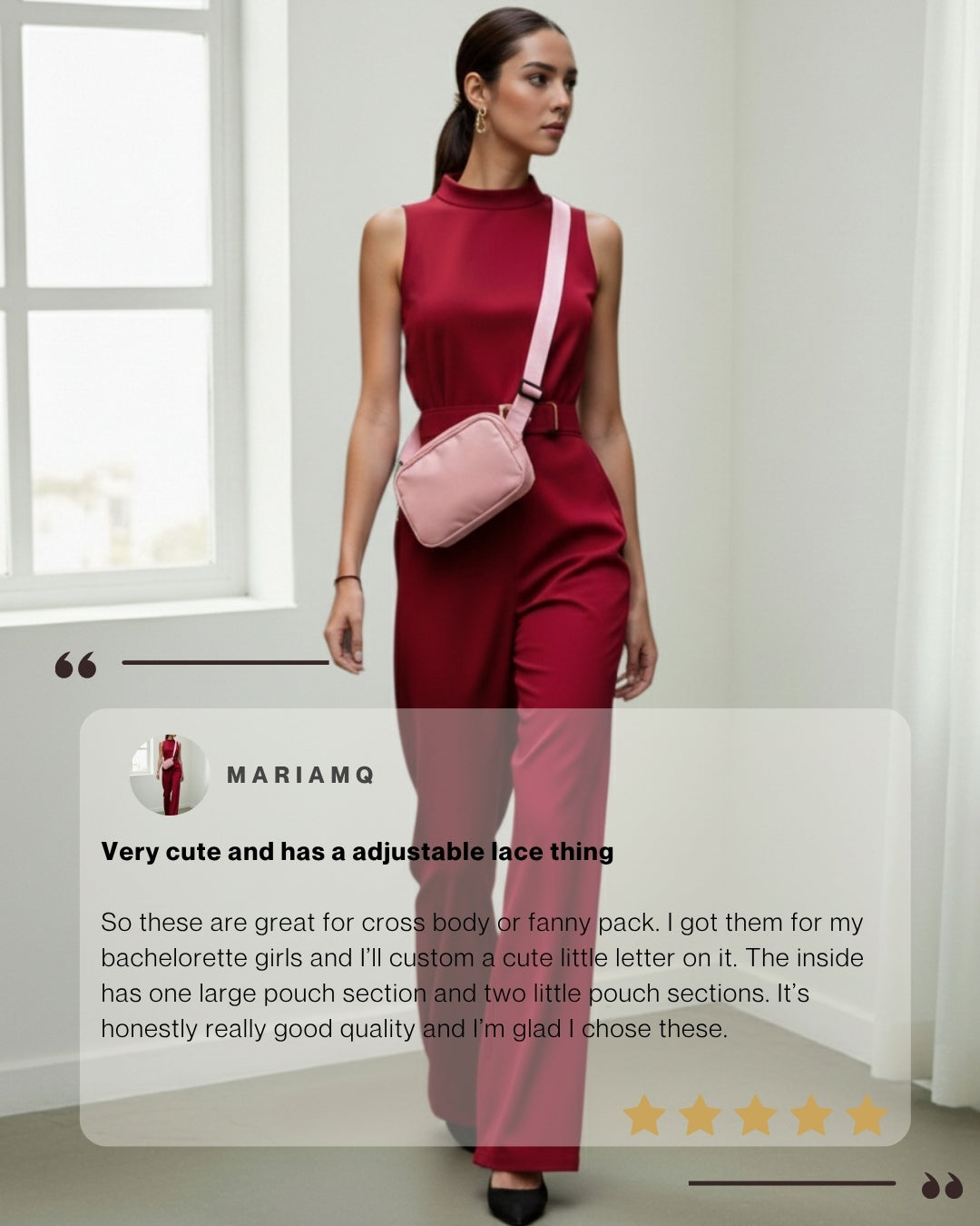 Irene – Breathable Design Waist & Chest Bag