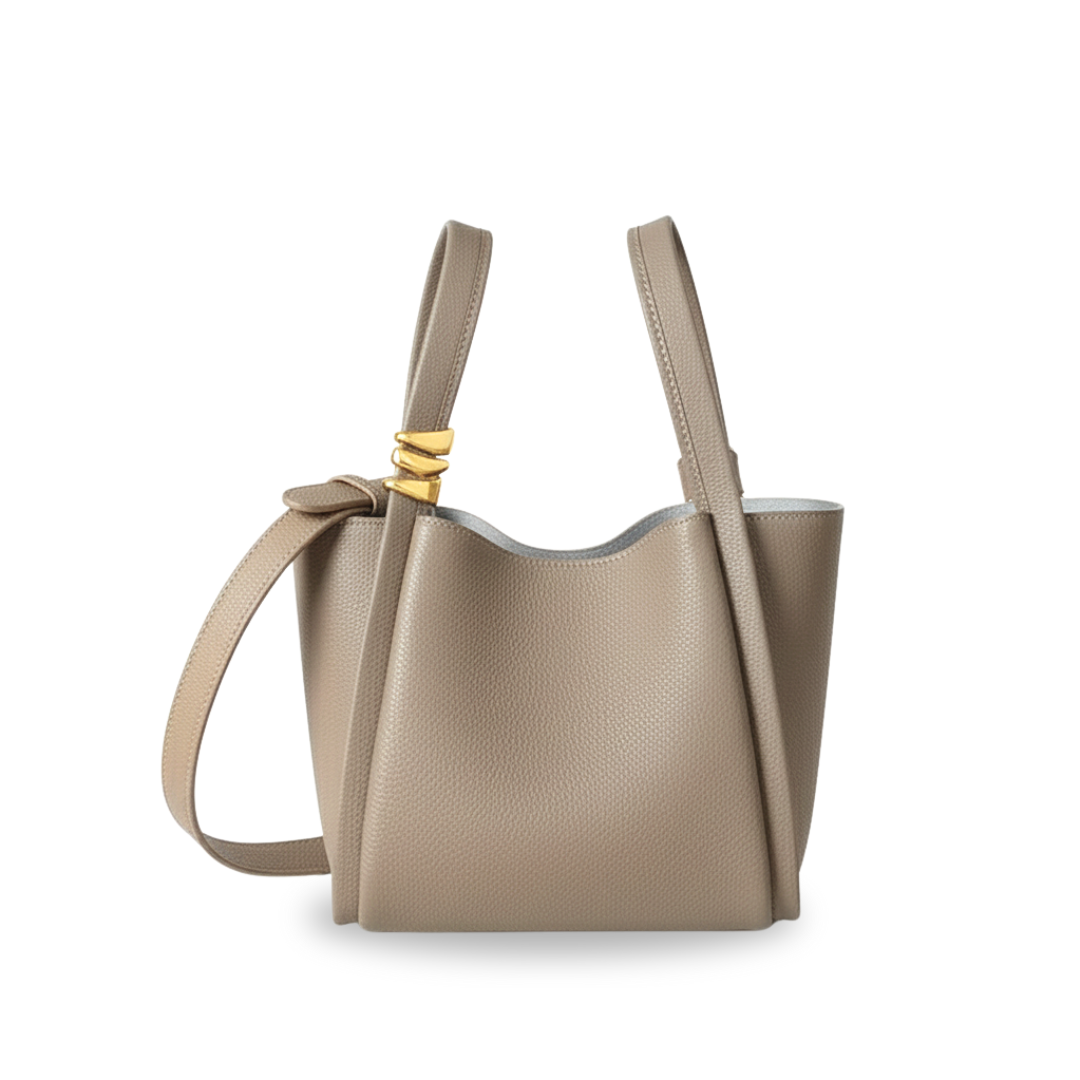 Irene – Premium Leather Crossbody Bucket Bag