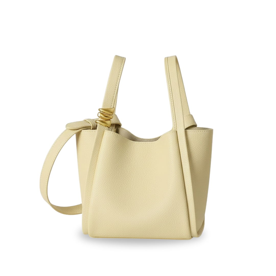 Irene – Premium Leather Crossbody Bucket Bag