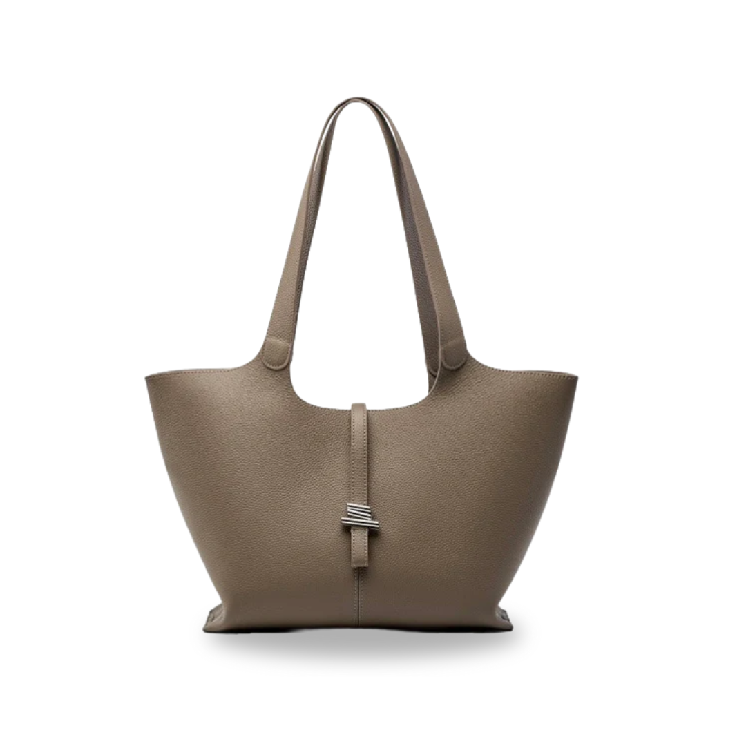 Irene – Elegant & Functional Genuine Leather Office Tote