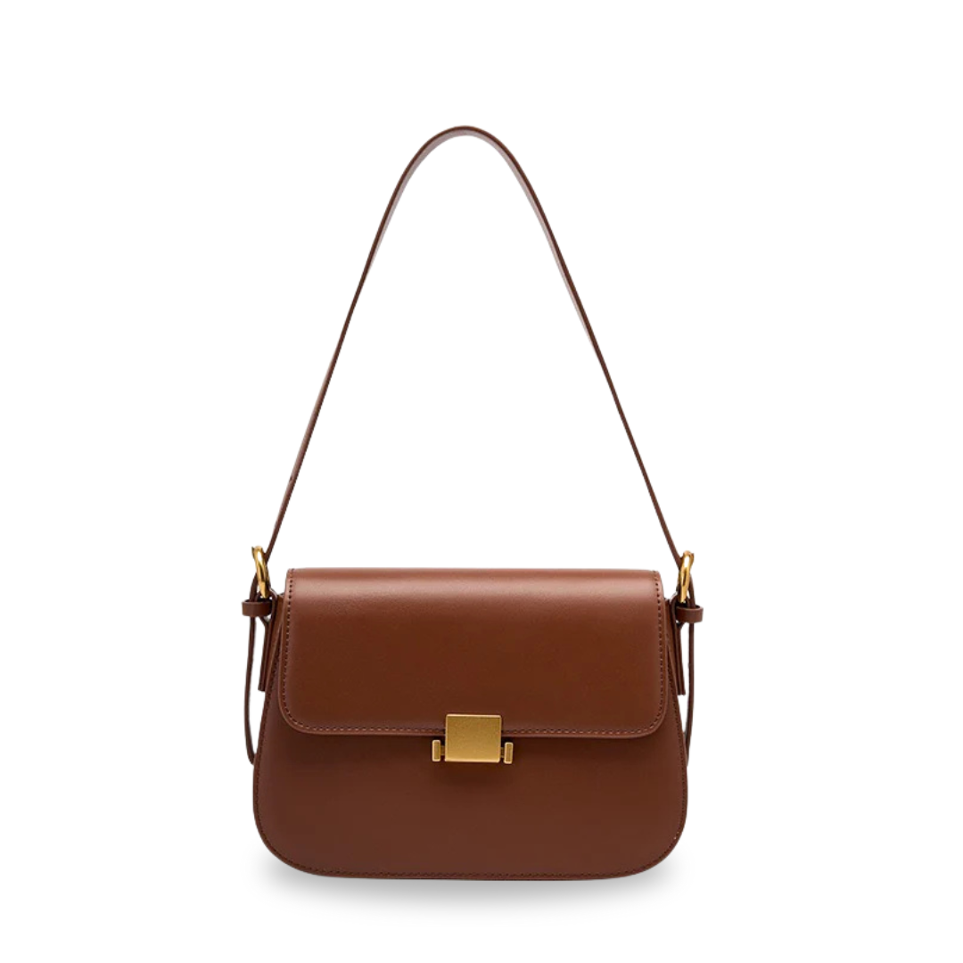 Irene – Elegant Minimalist Leather Shoulder Bag
