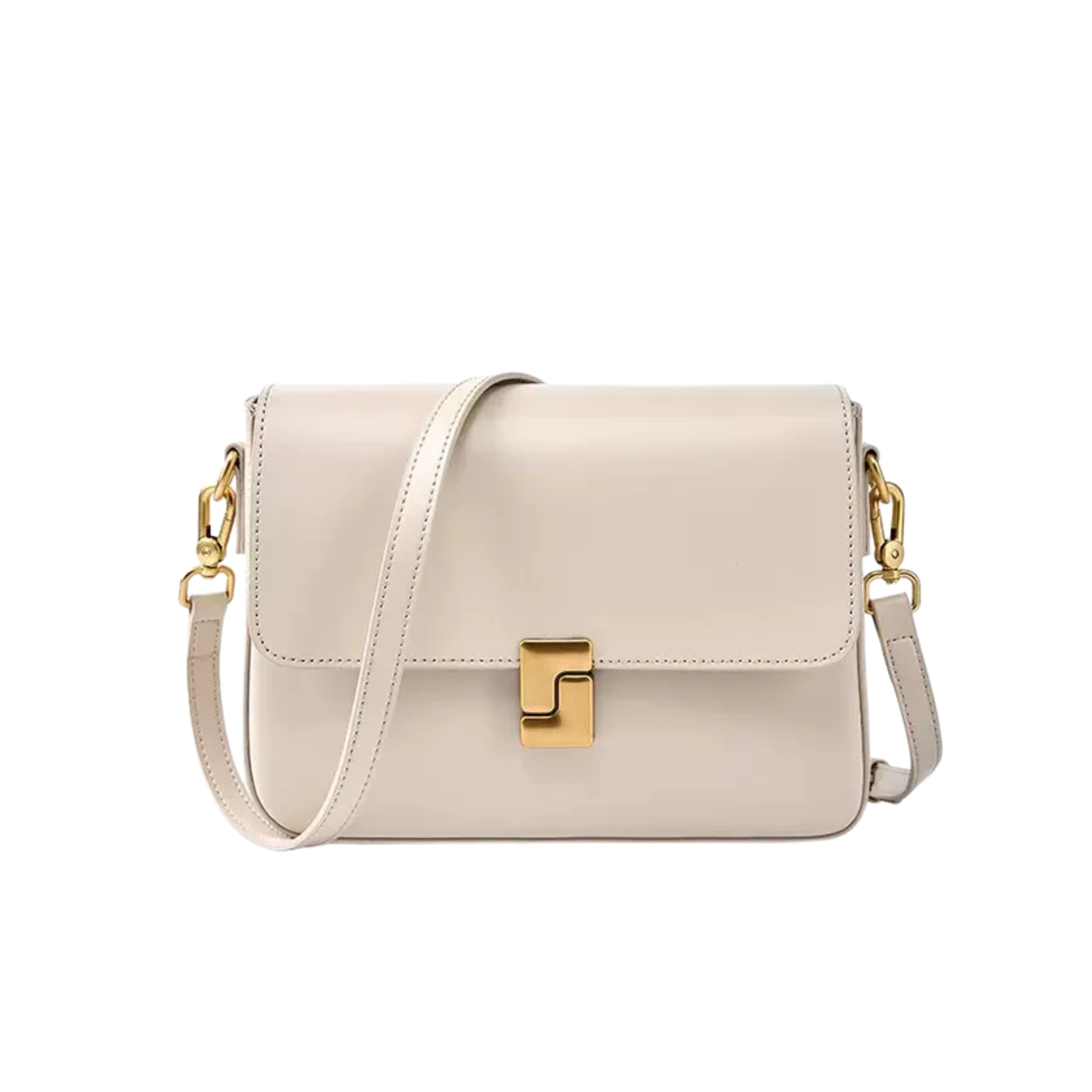 Irene – Stylish & Functional Leather Commuter Crossbody Bag