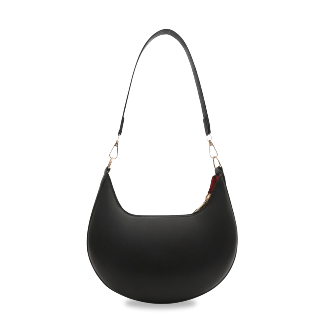 Irene – Chic & Minimalist High-Quality Leather Crescent Shoulder Bag