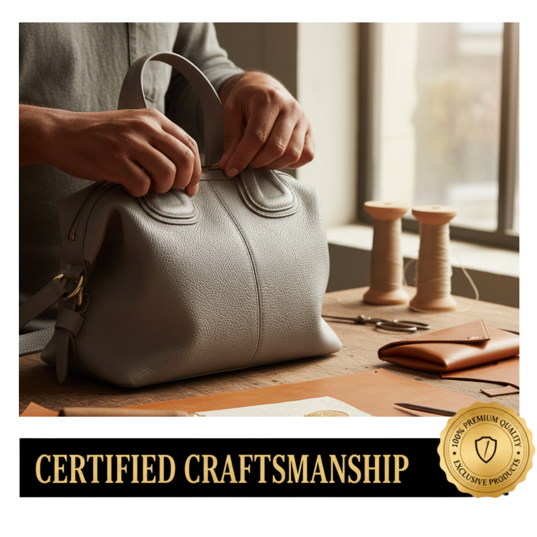 Irene – Stylish & Practical Genuine Leather Handbag