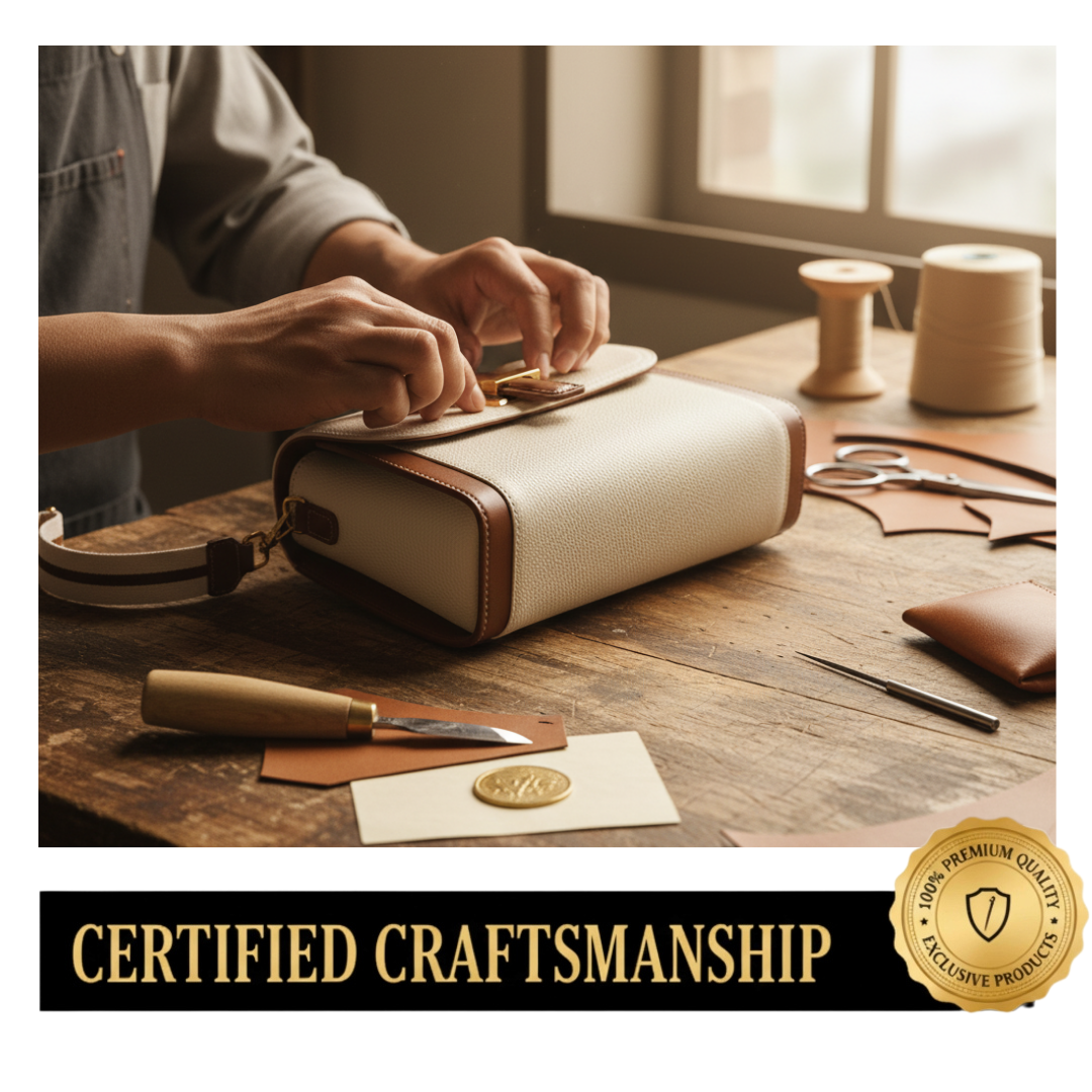 Irene – Structured Minimalist Leather Top Handle Bag