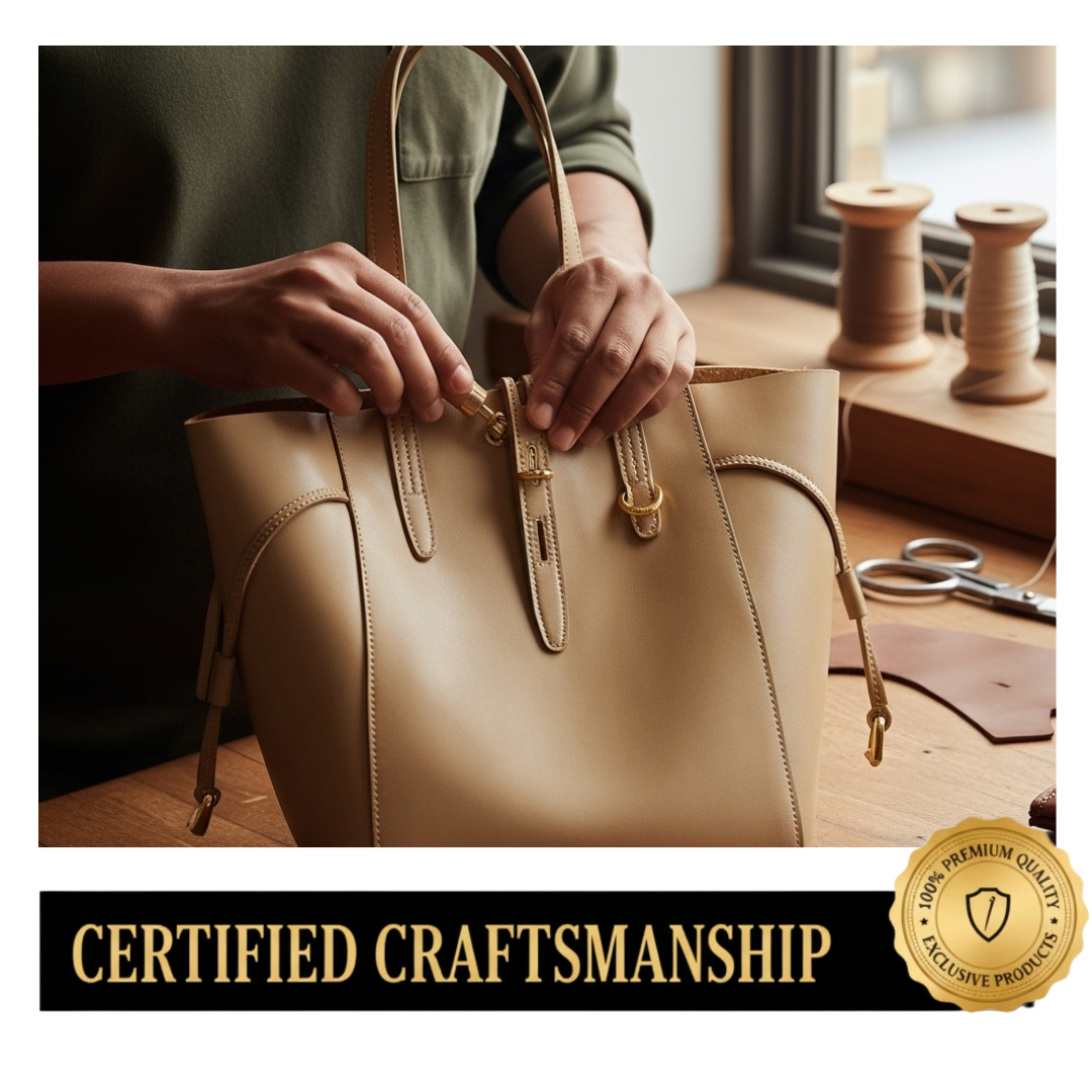 Irene – Versatile Premium Leather Tote Bag