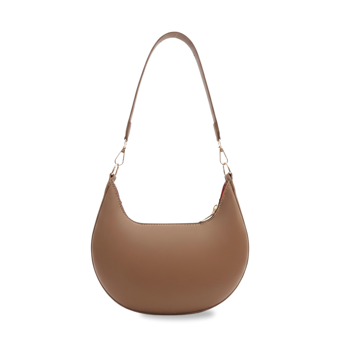 Irene – Chic & Minimalist High-Quality Leather Crescent Shoulder Bag