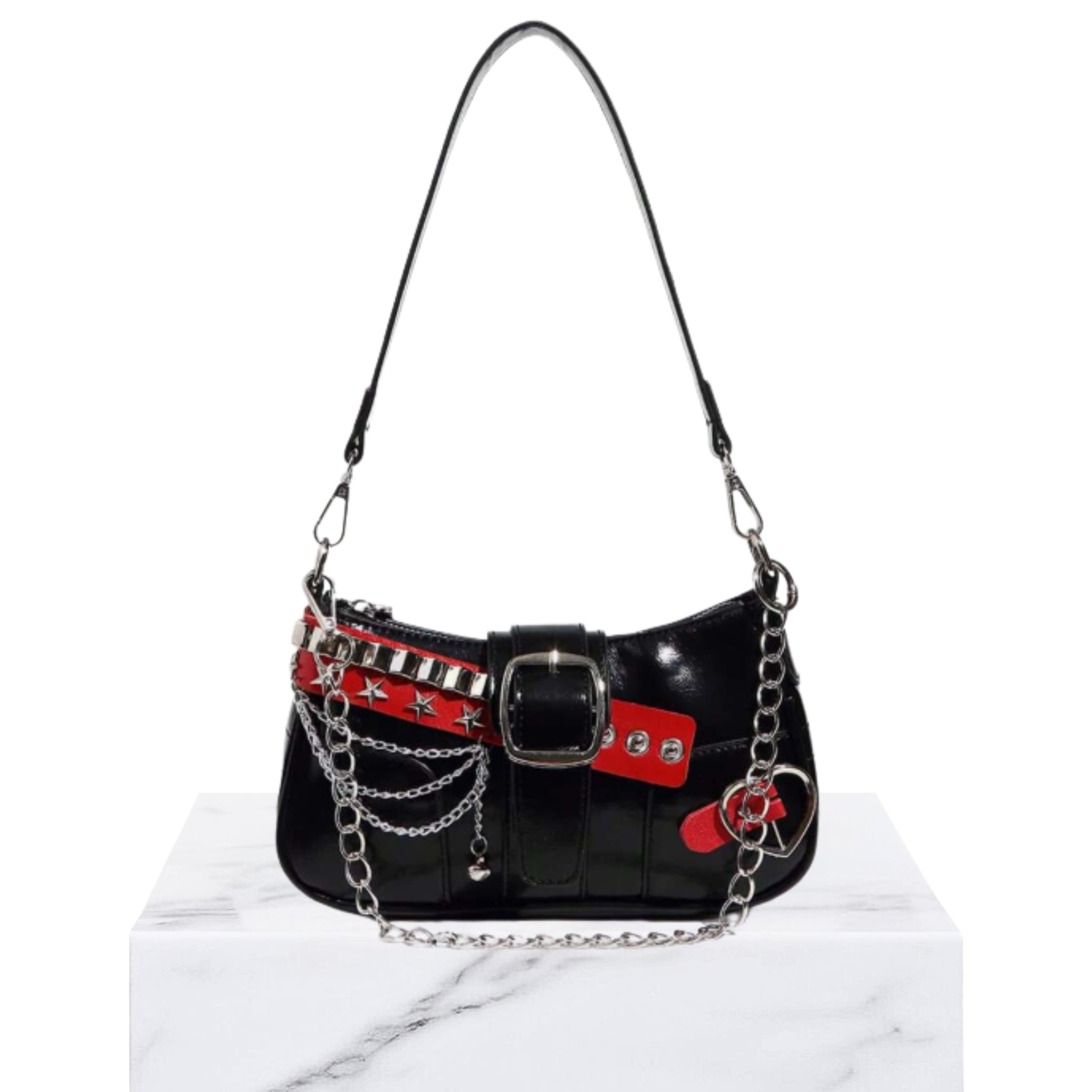 Irene – Star & Moon Chain Crossbody Bag