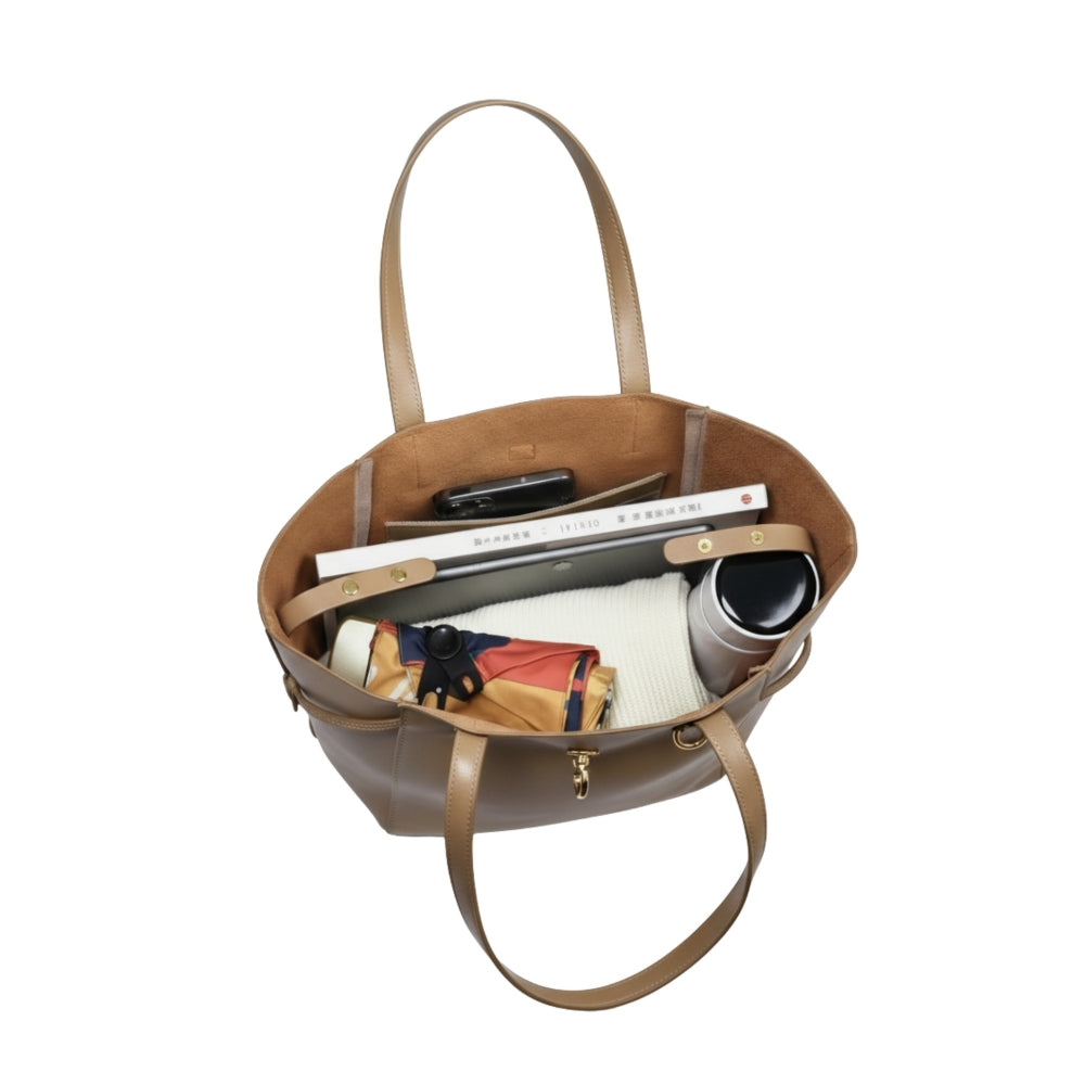 Irene – Versatile Premium Leather Tote Bag