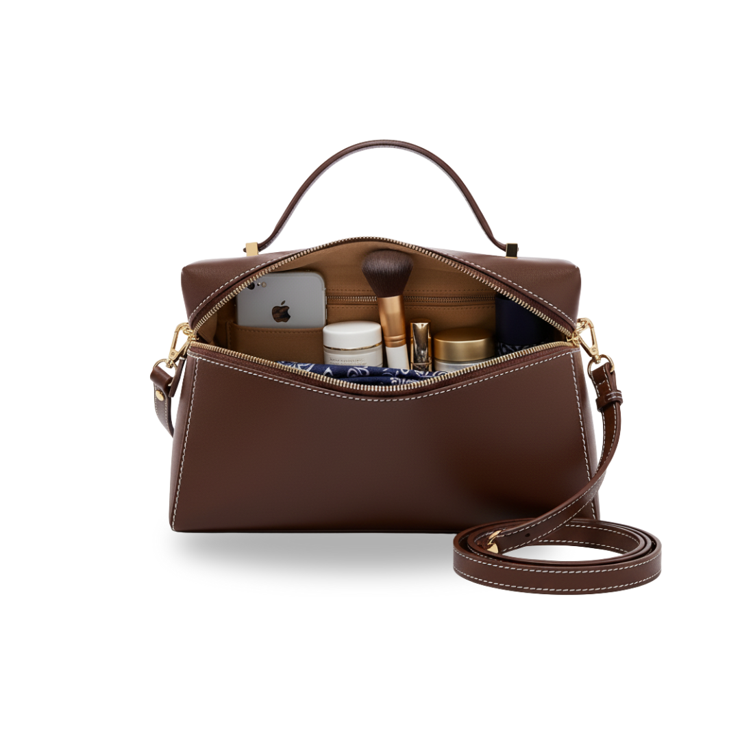 Irene – Lightweight Comfortable Leather Crossbody Bag