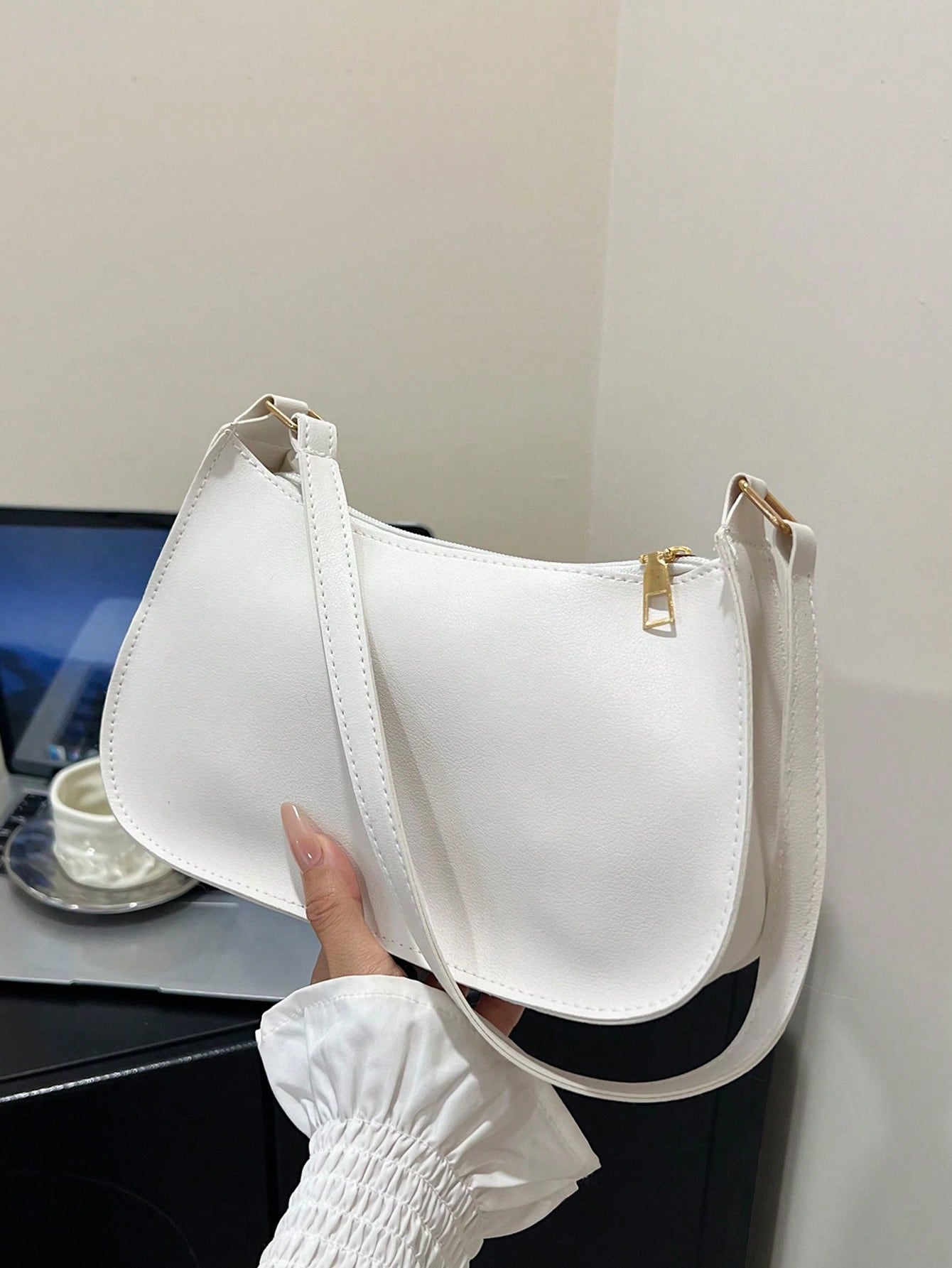 Irene – Minimalist Faux Leather Shoulder Bag
