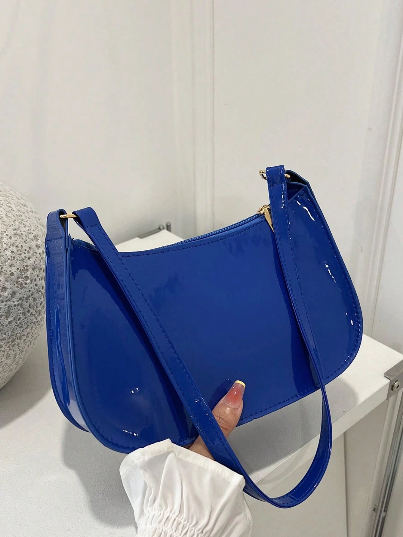 Irene – Minimalist Faux Leather Shoulder Bag