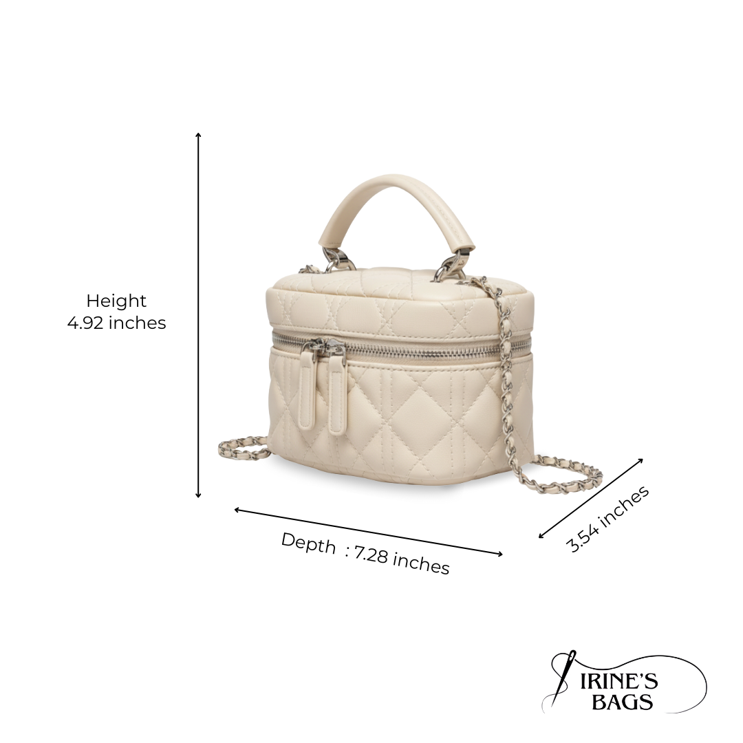 Irene – Sophisticated Mini Leather Shoulder Bag