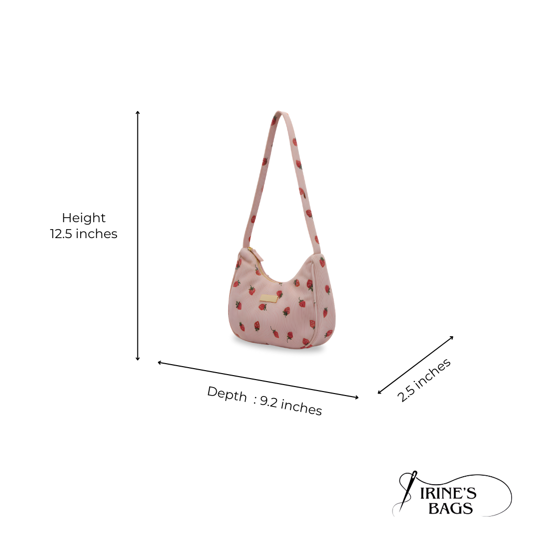 Irene – Versatile Small Leather Square Shoulder Bag